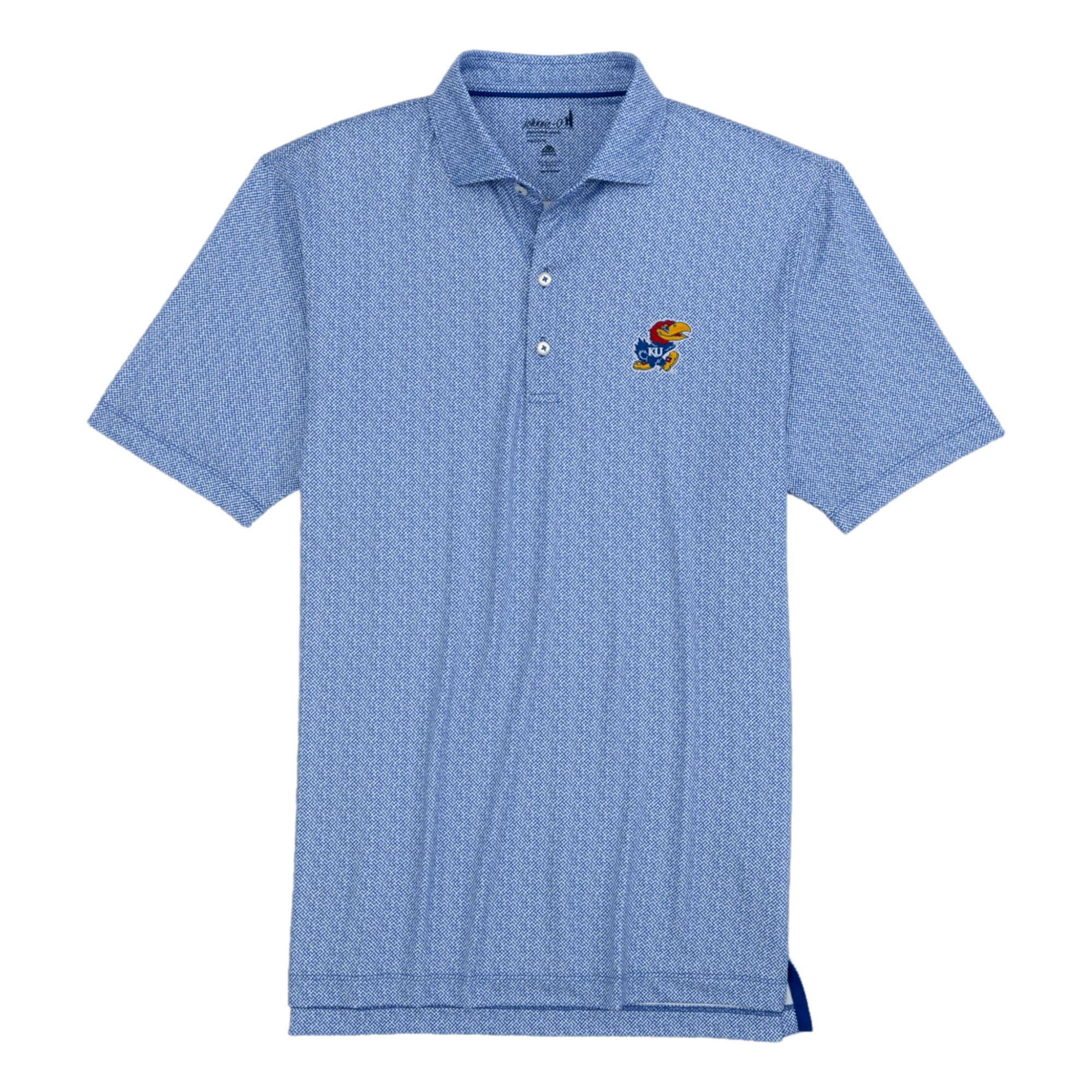 Kansas Jayhawks Hinson Print Polo Shirt