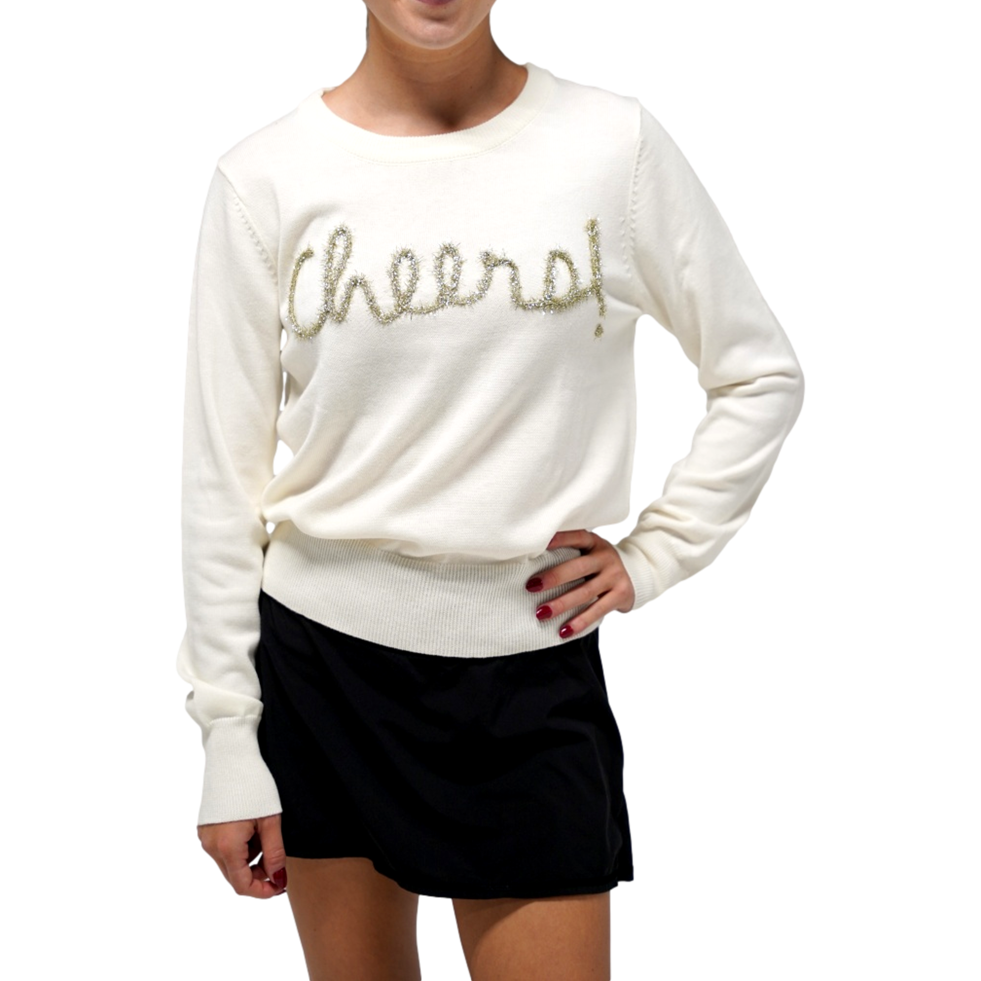 Women's Cheers Long Sleeve Sweater