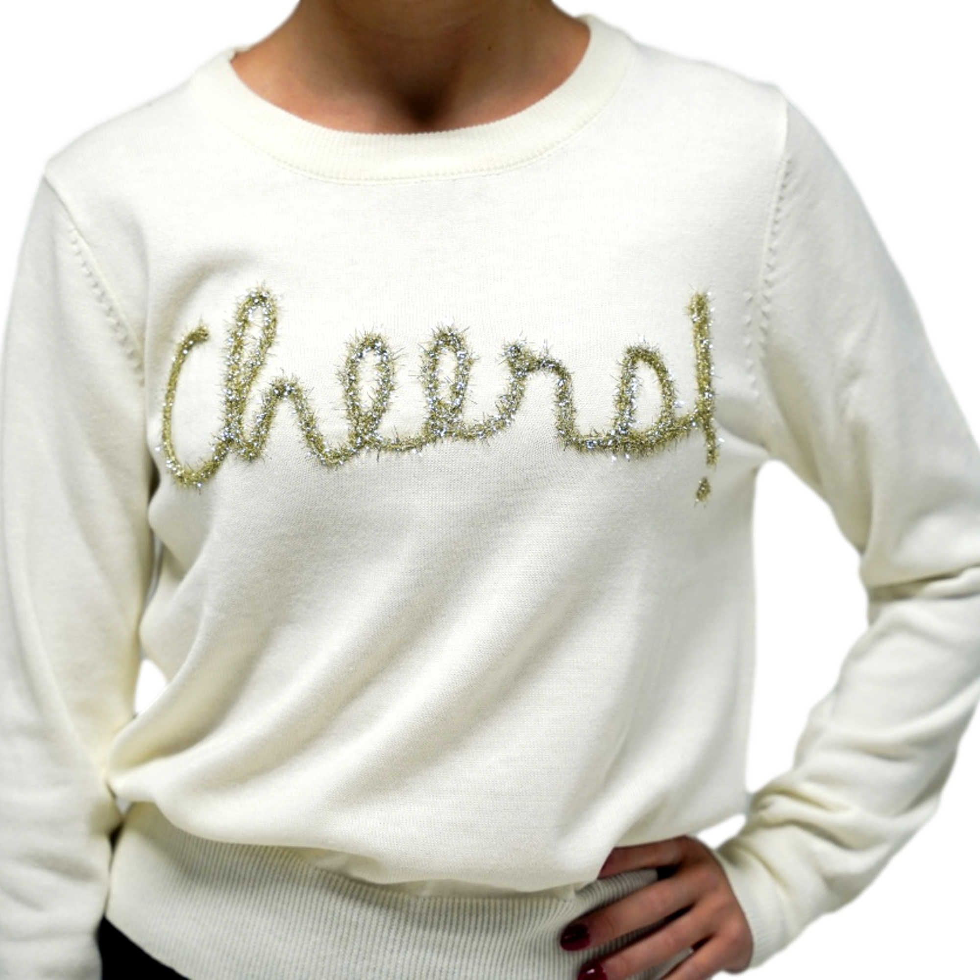 Women's Cheers Long Sleeve Sweater