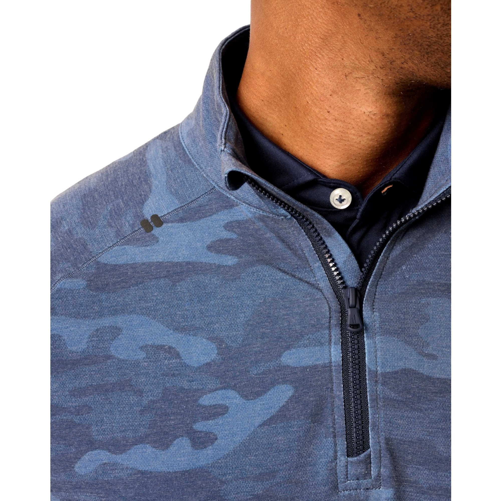 Patton Men's Long Sleeve Golf Polo Shirt