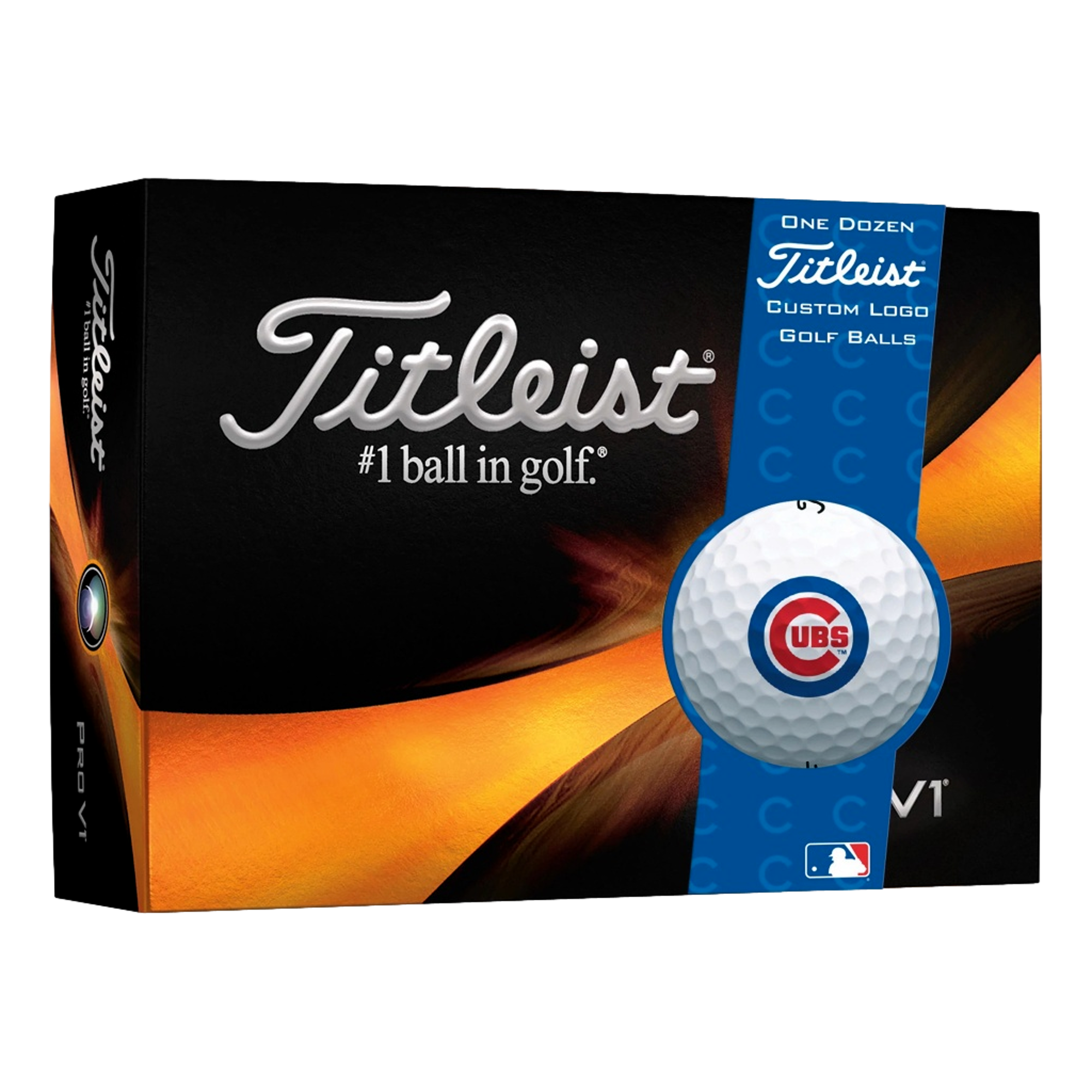 Chicago Cubs Pro V1 Golf Balls