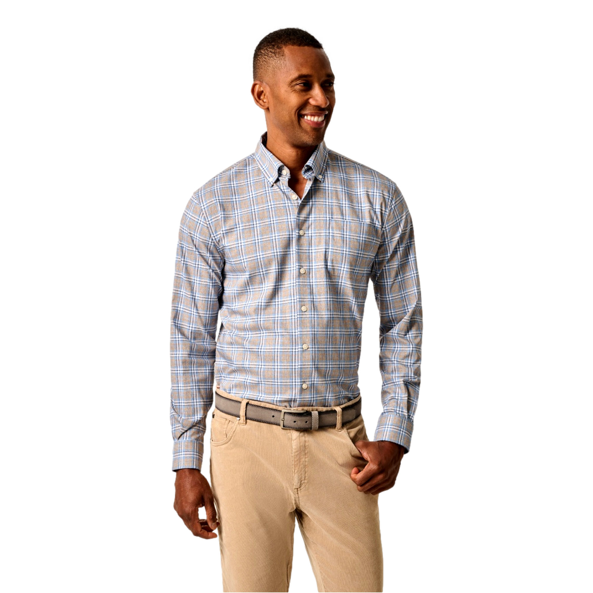 Scotty Woven Button Up Shirt
