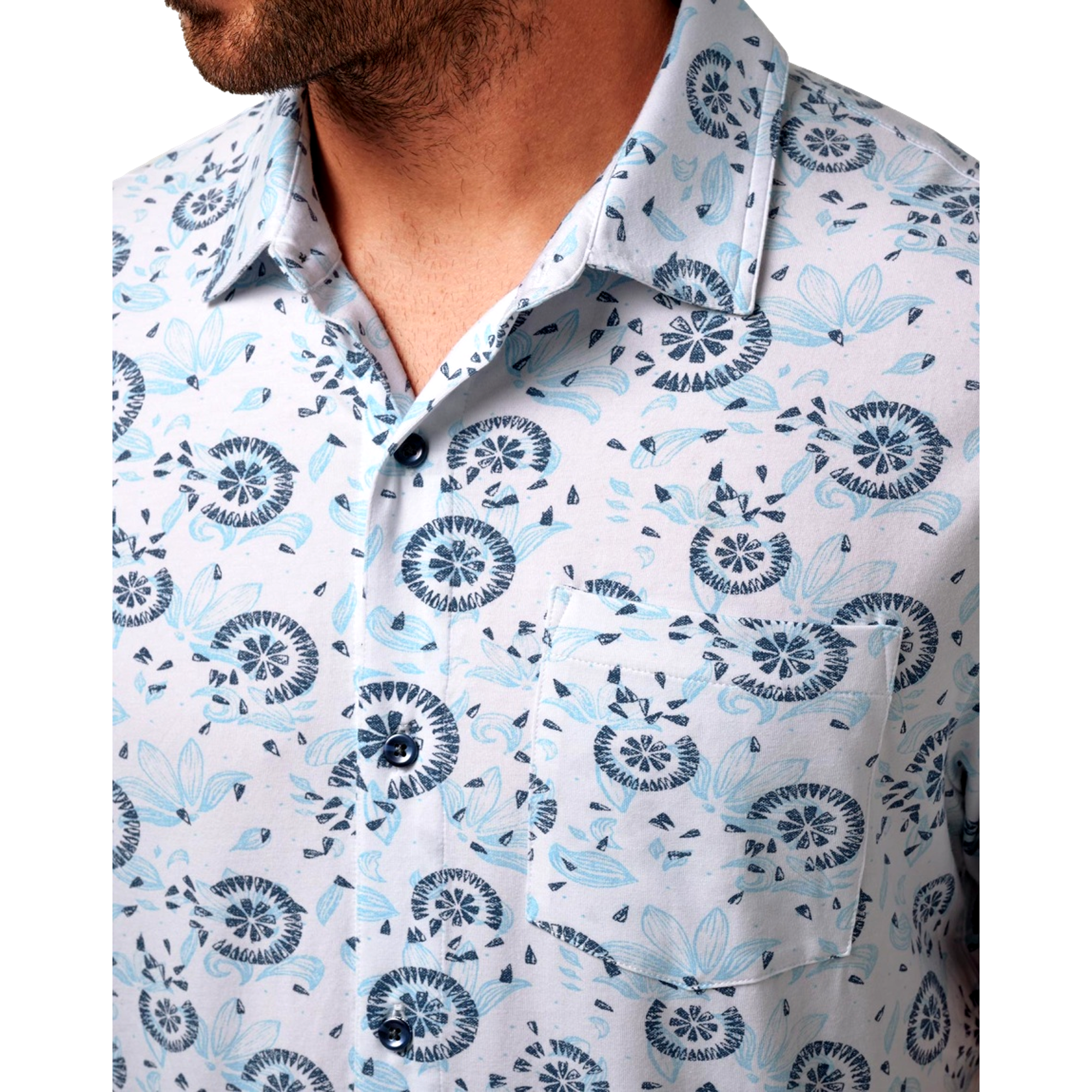 Flourish Button Down Shirt