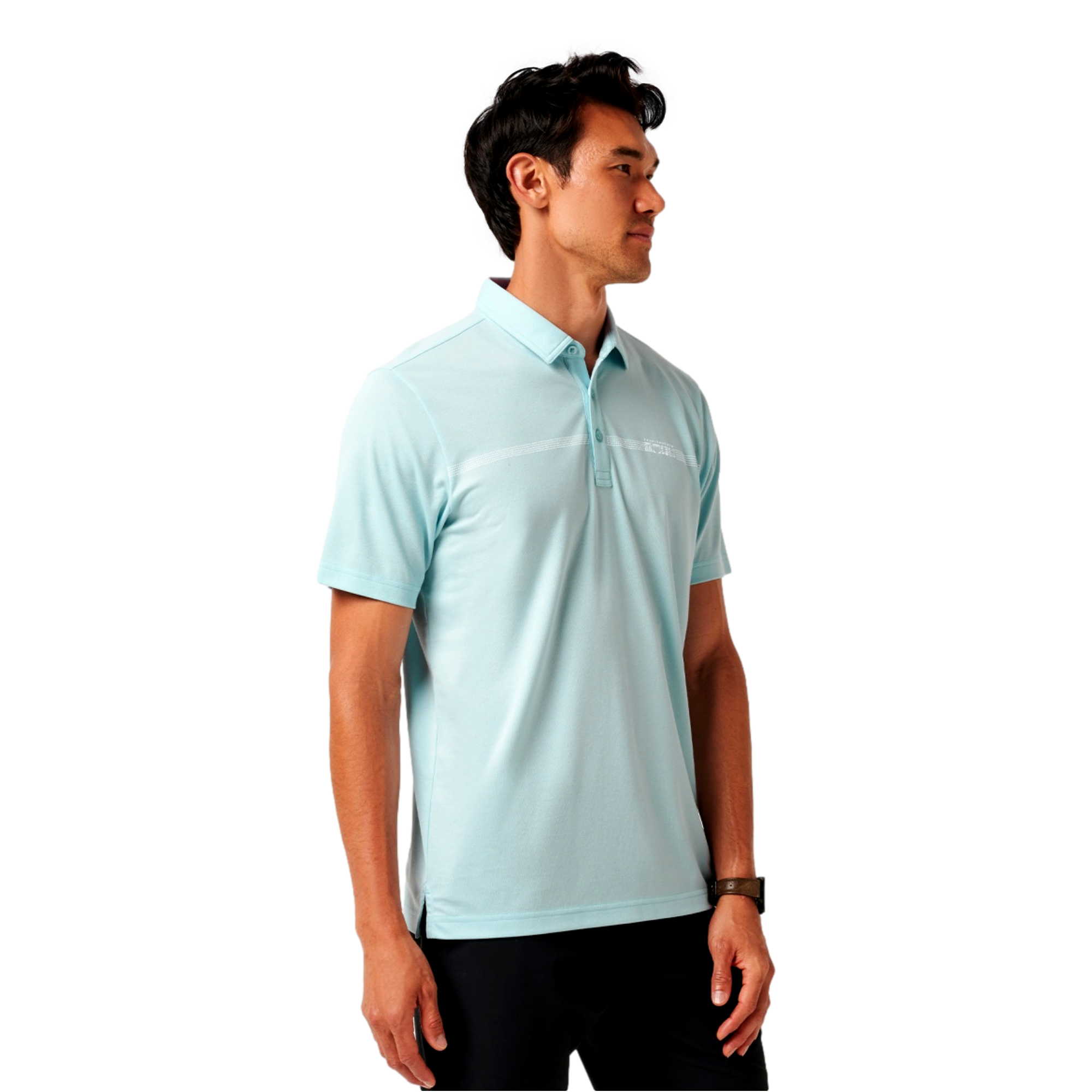 Lake Breeze Men's Short Sleeve Golf Polo Shirt