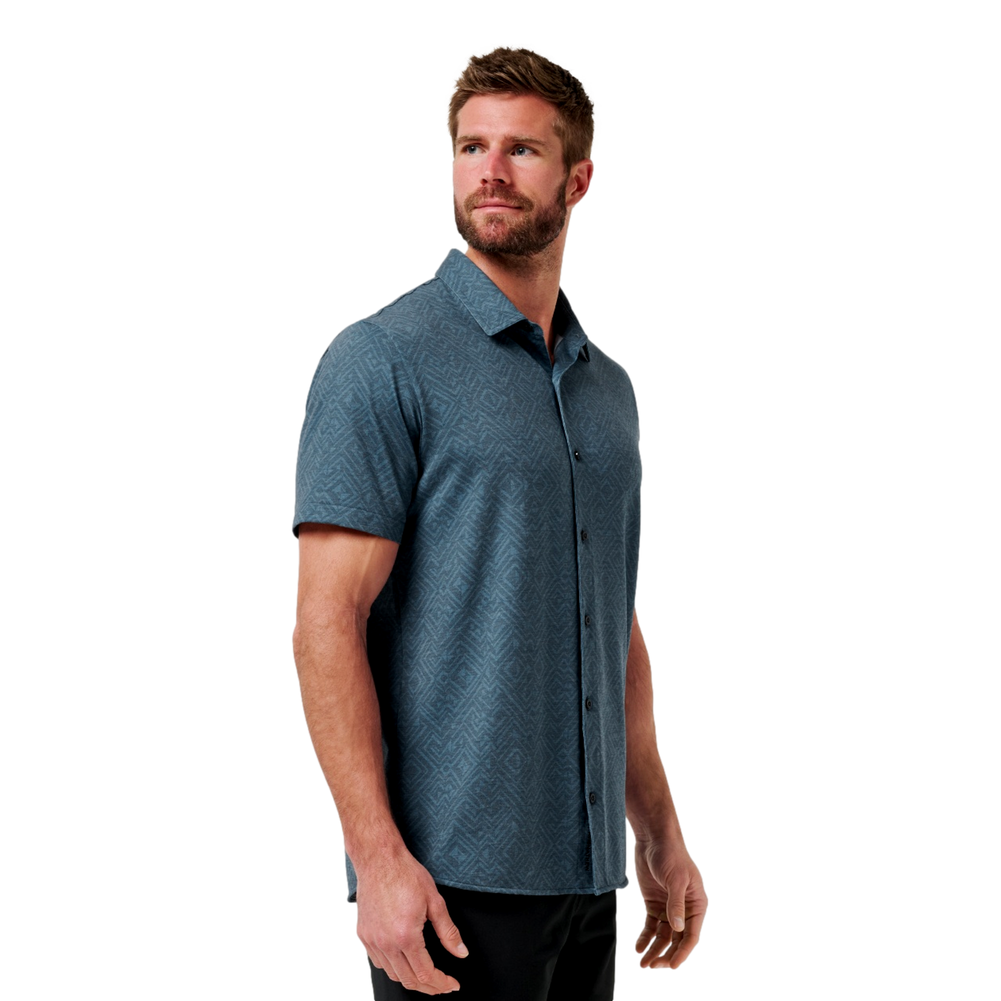 Featherweight Night Men's Short Sleeve Golf Polo Shirt