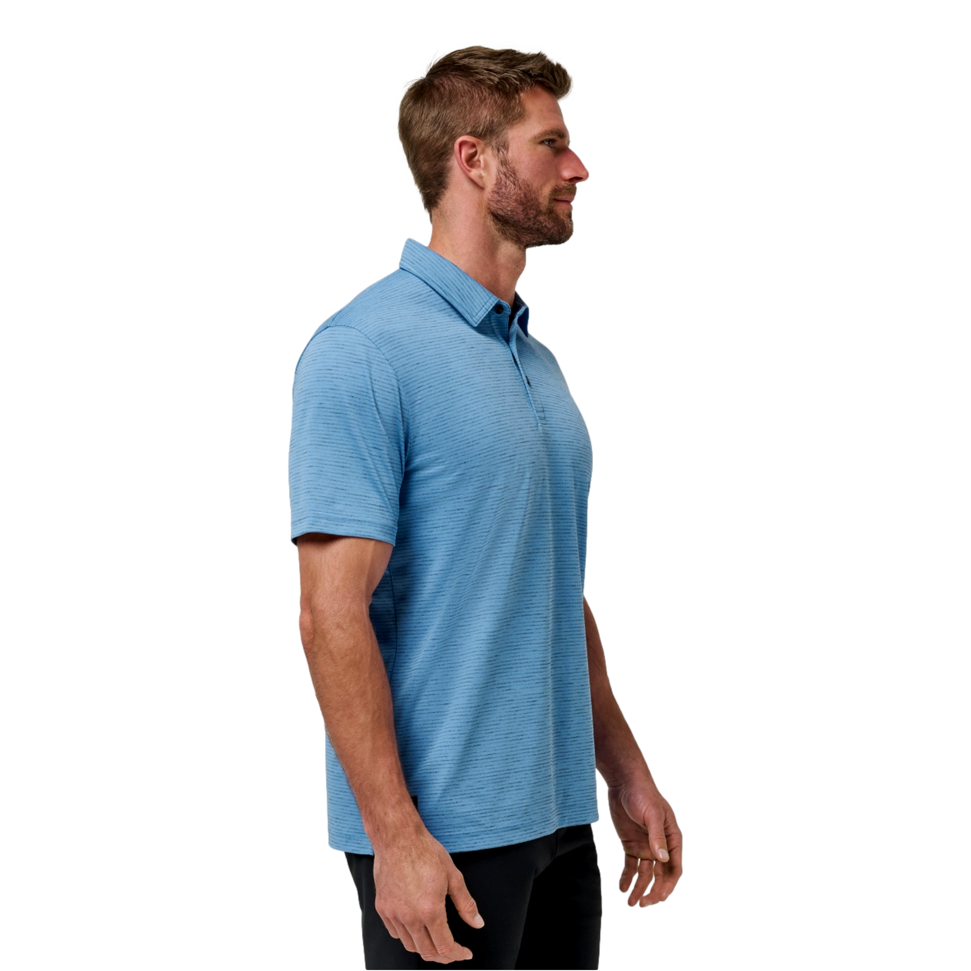 Base Jump Men's Short Sleeve Golf Polo Shirt