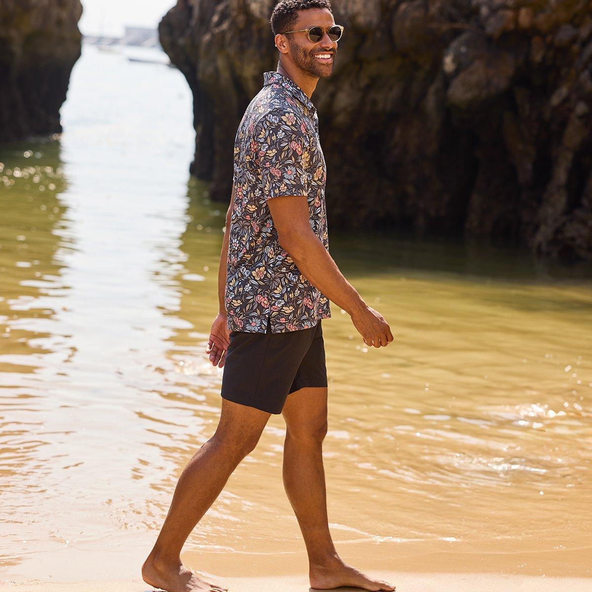 Featherweight Day Cruise Men's Short Sleeve Golf Polo Shirt