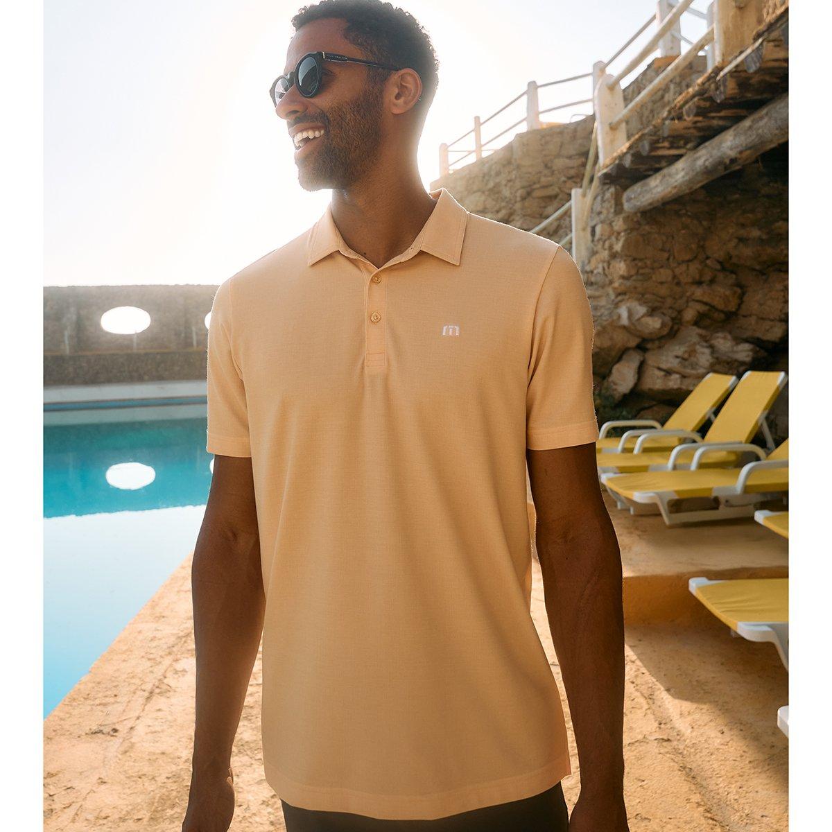 Featherweight Vista Men's Short Sleeve Golf Polo Shirt