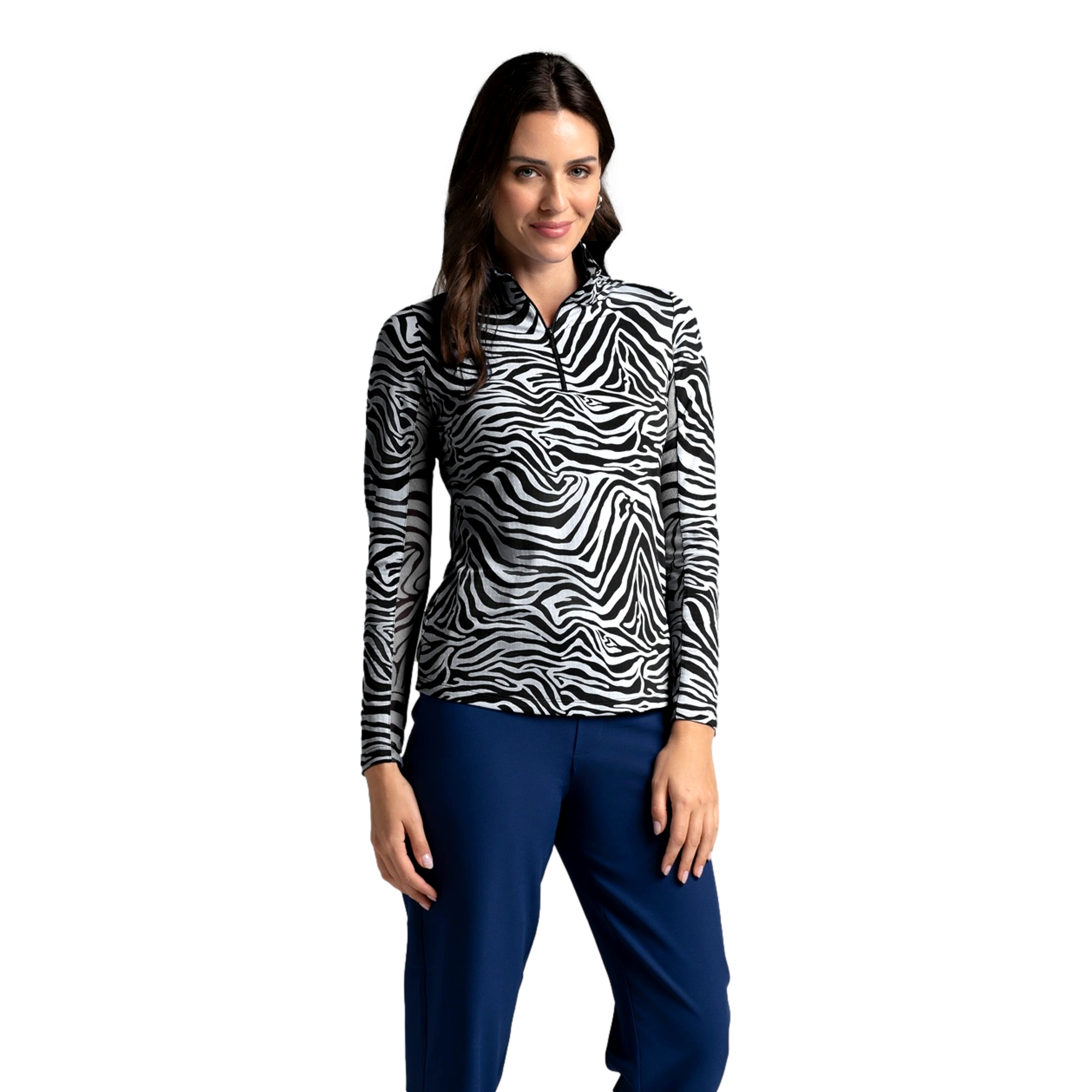 Women's Mock Neck Quarter Zip