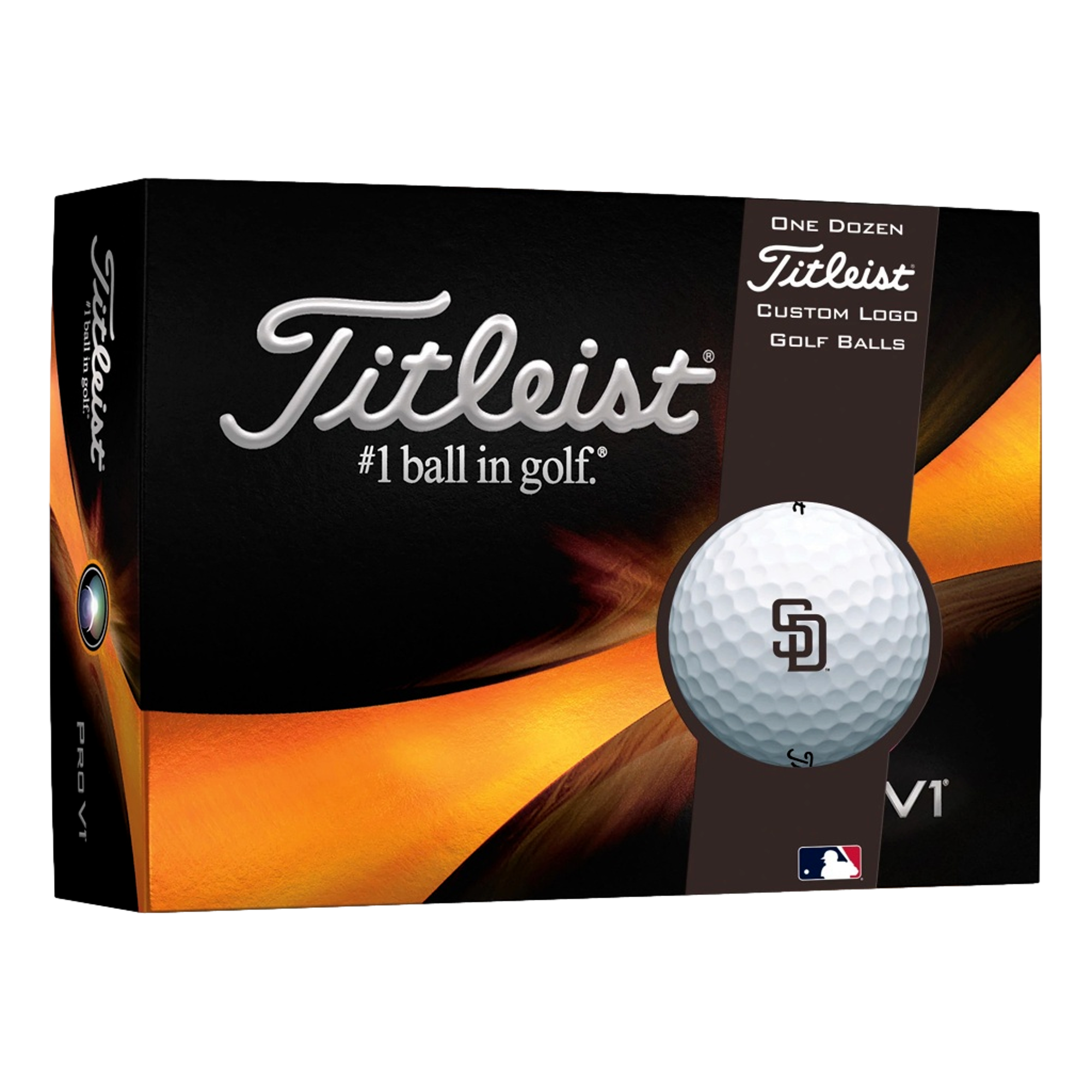 San Diego Padres Pro V1 Golf Balls