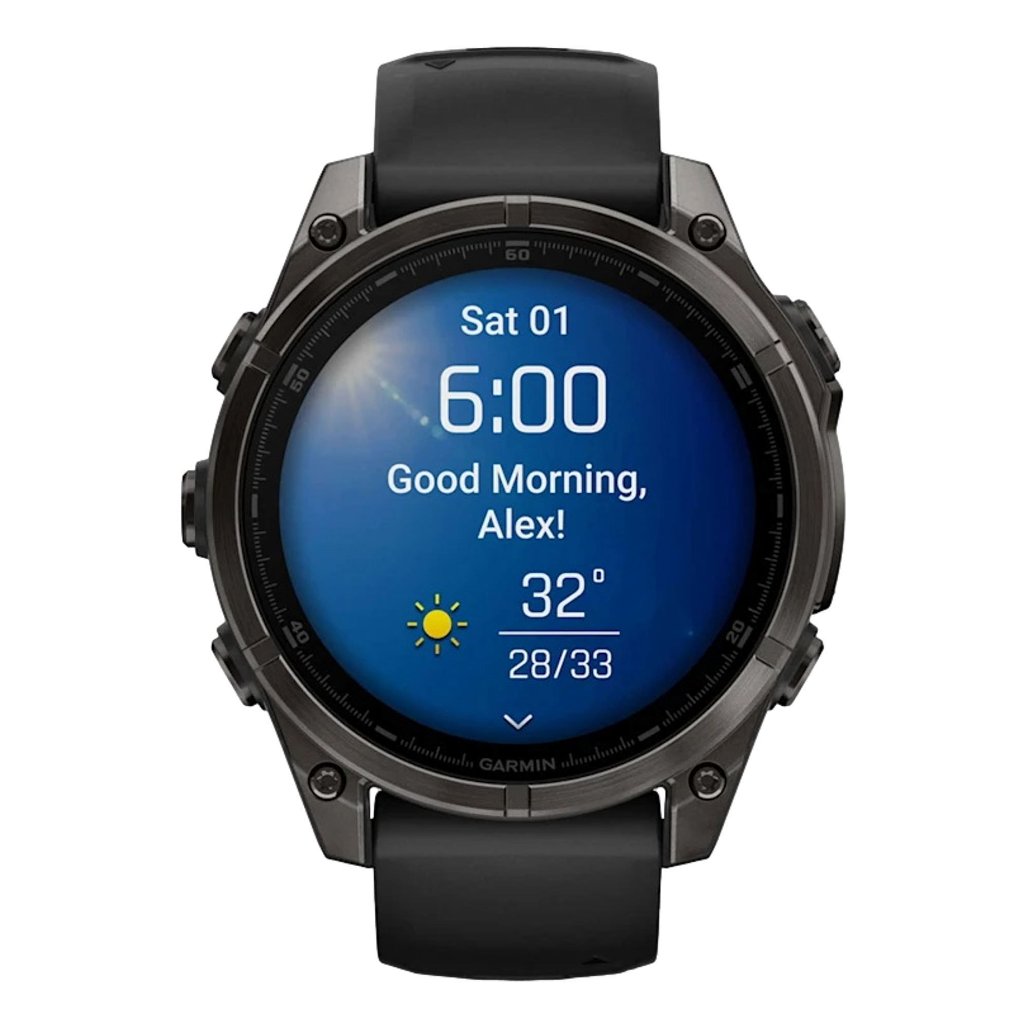 fenix 8 Amoled Sapphire Gray/Black 47mm