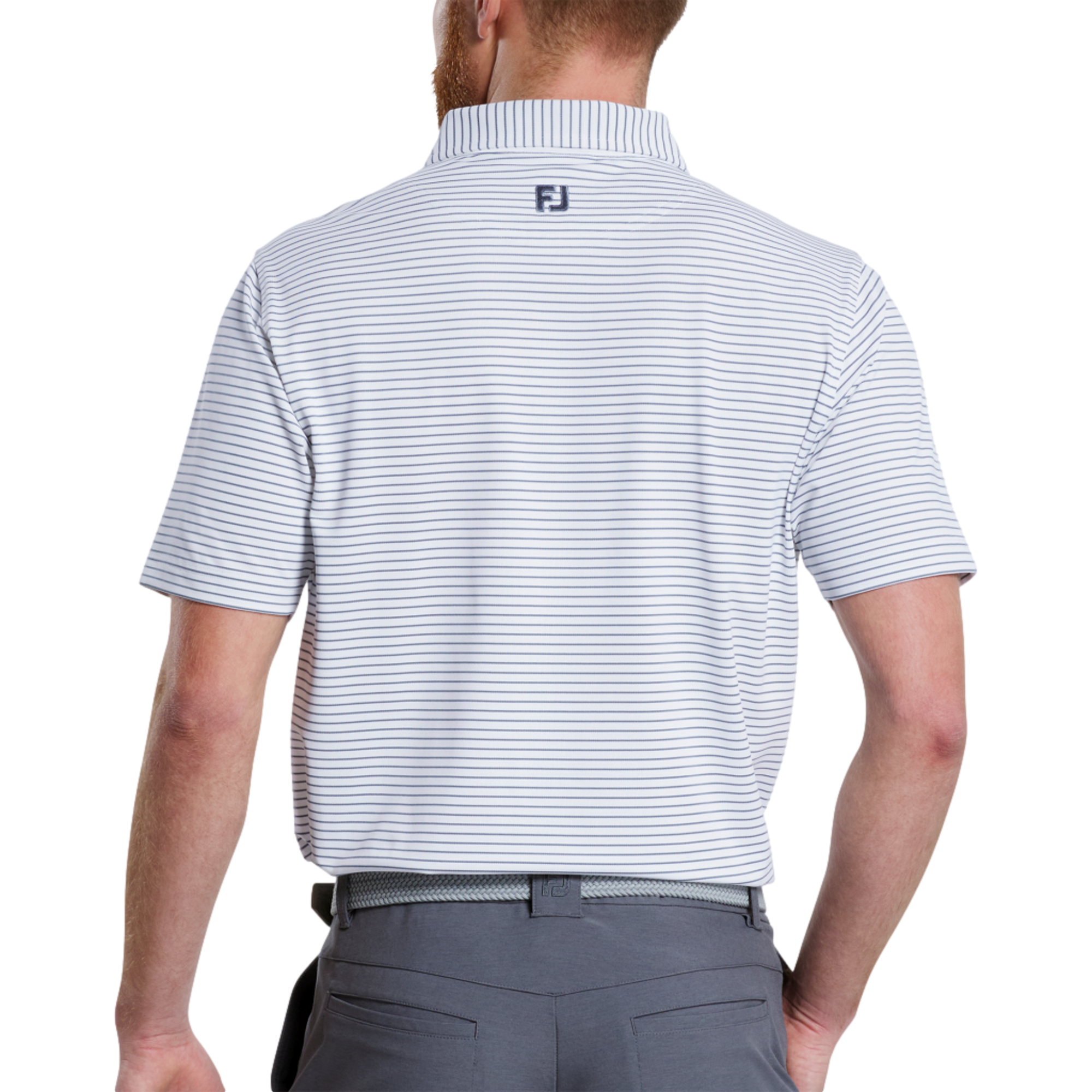 Hickory Stripe Lisle Polo Shirt