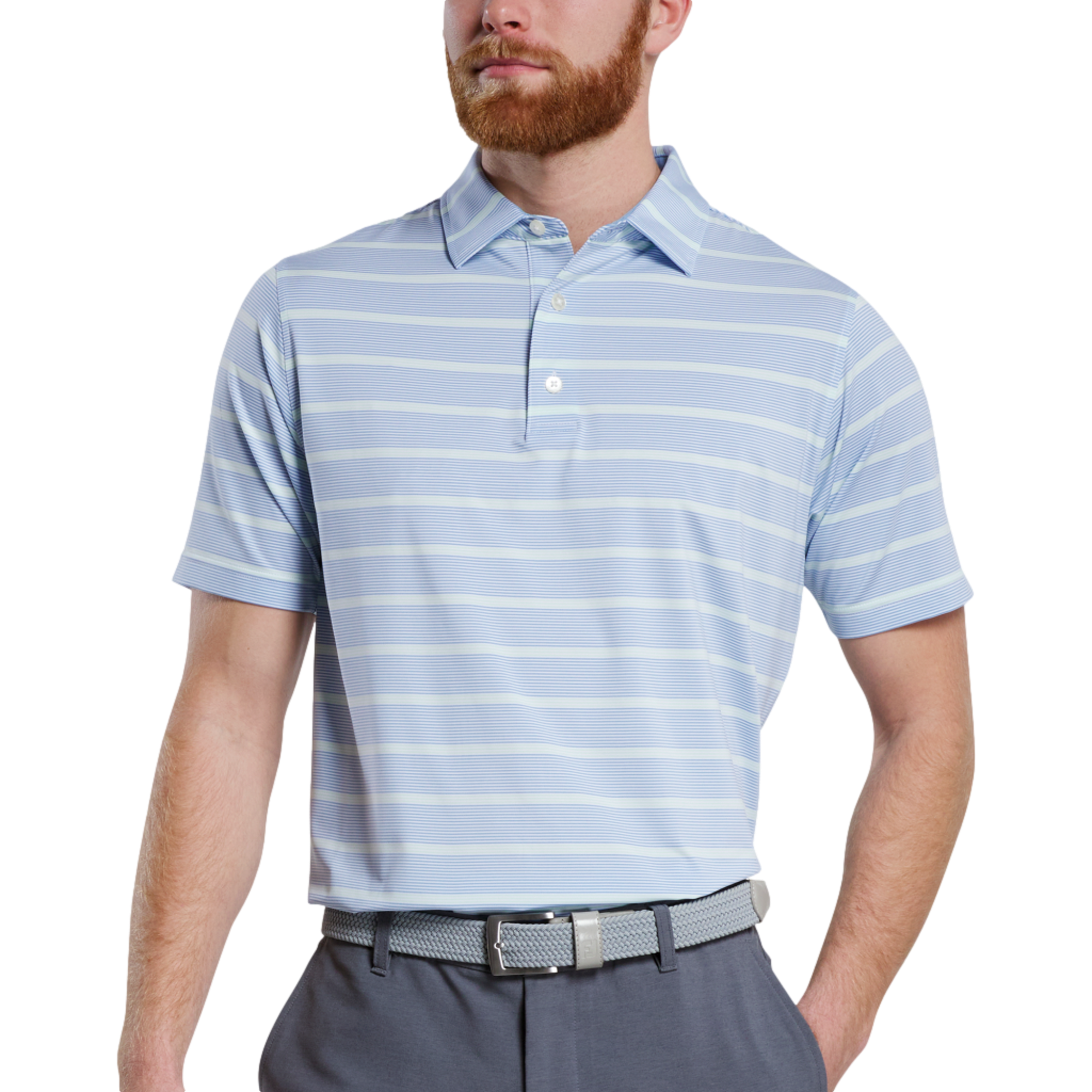 Multi Pinstripe Polo Shirt