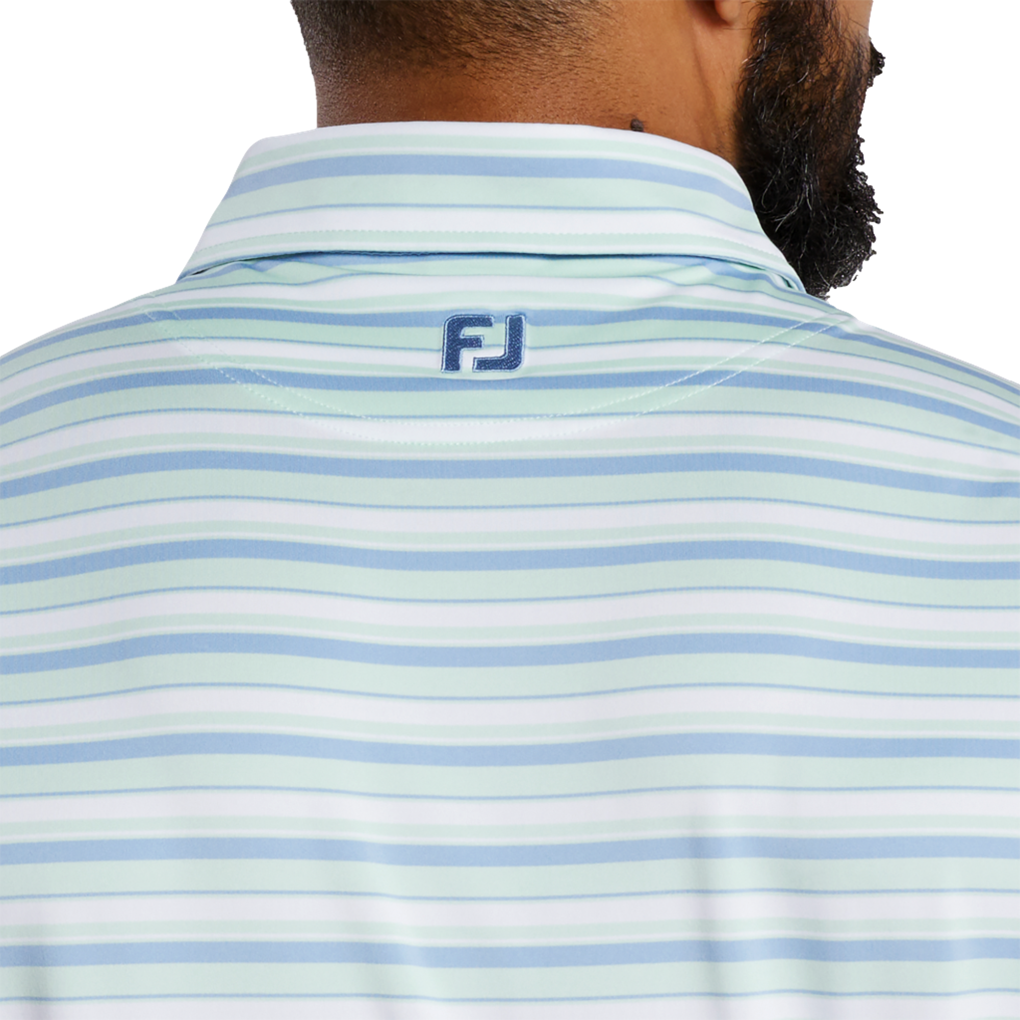 Mixer Stripe Lisle Polo Shirt