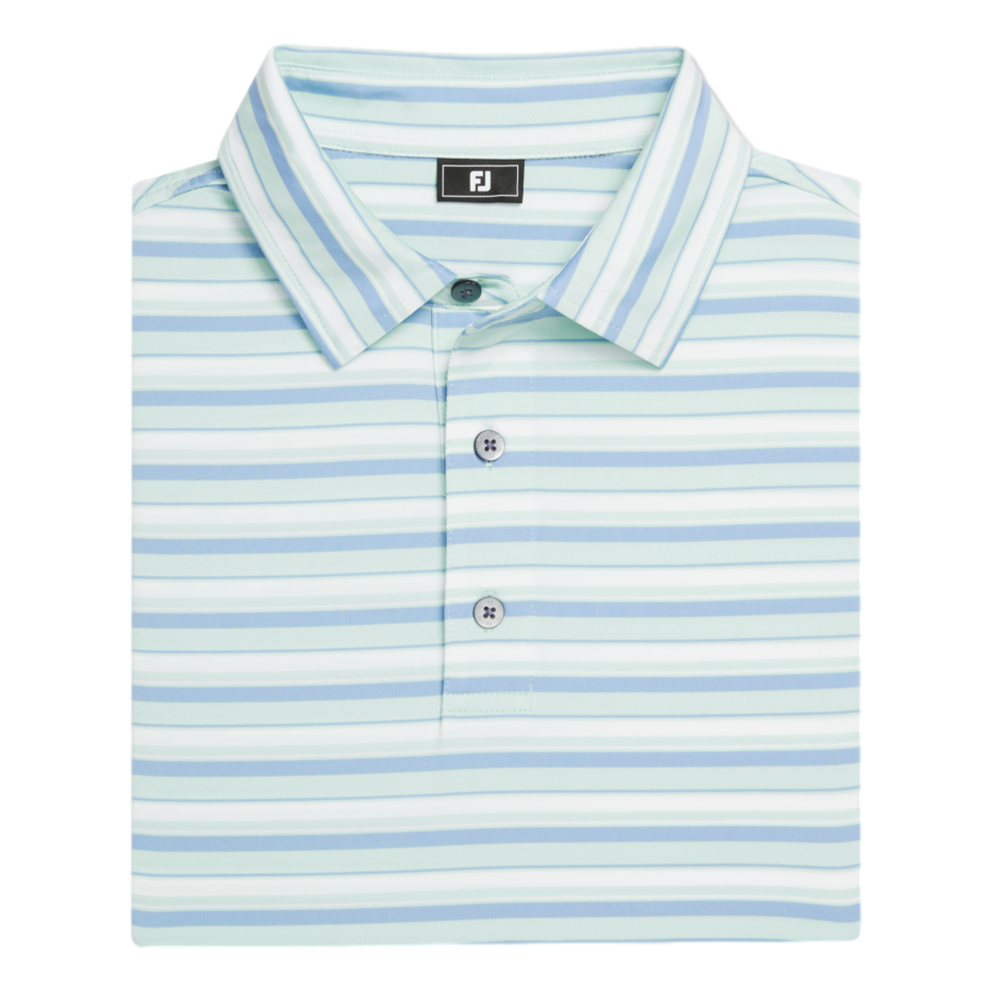 Mixer Stripe Lisle Polo Shirt