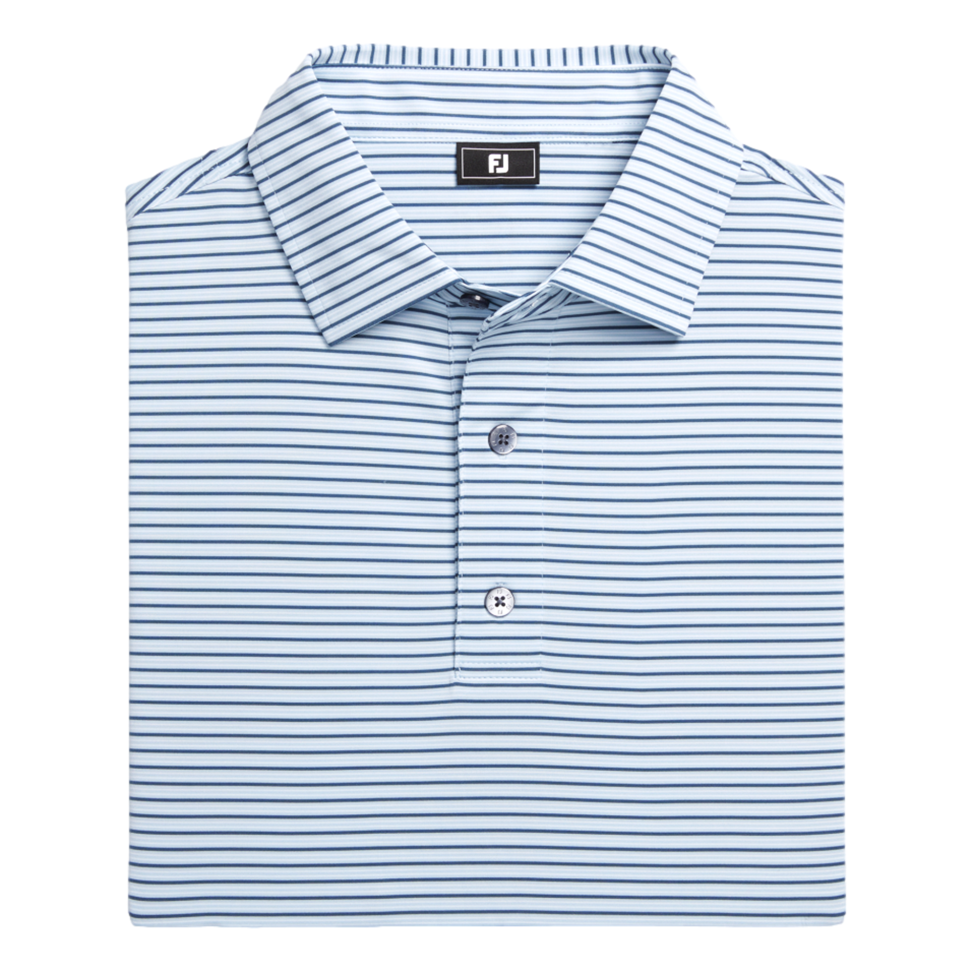 Emory Stripe Lisle Polo Shirt