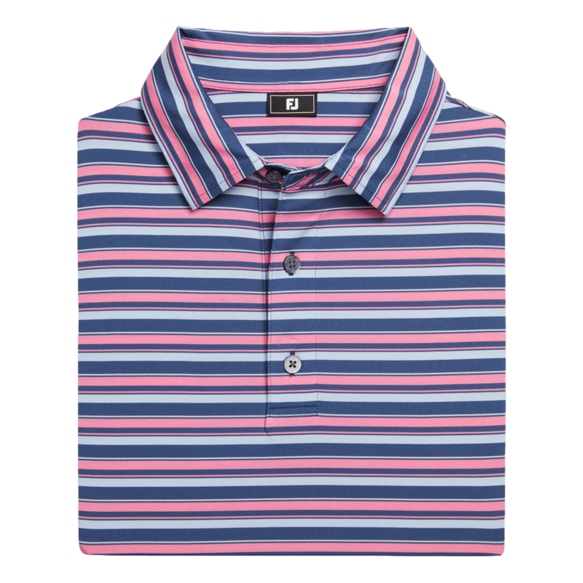 Mixer Stripe Lisle Polo Shirt