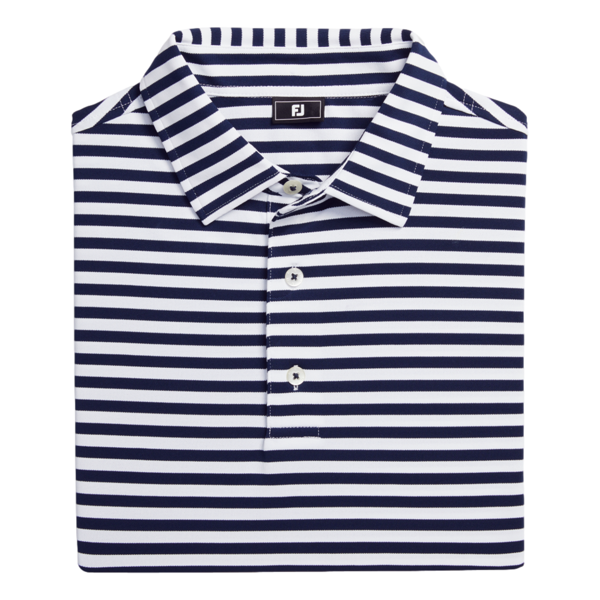 Bengal Stripe Pique Men's Golf Polo Shirt