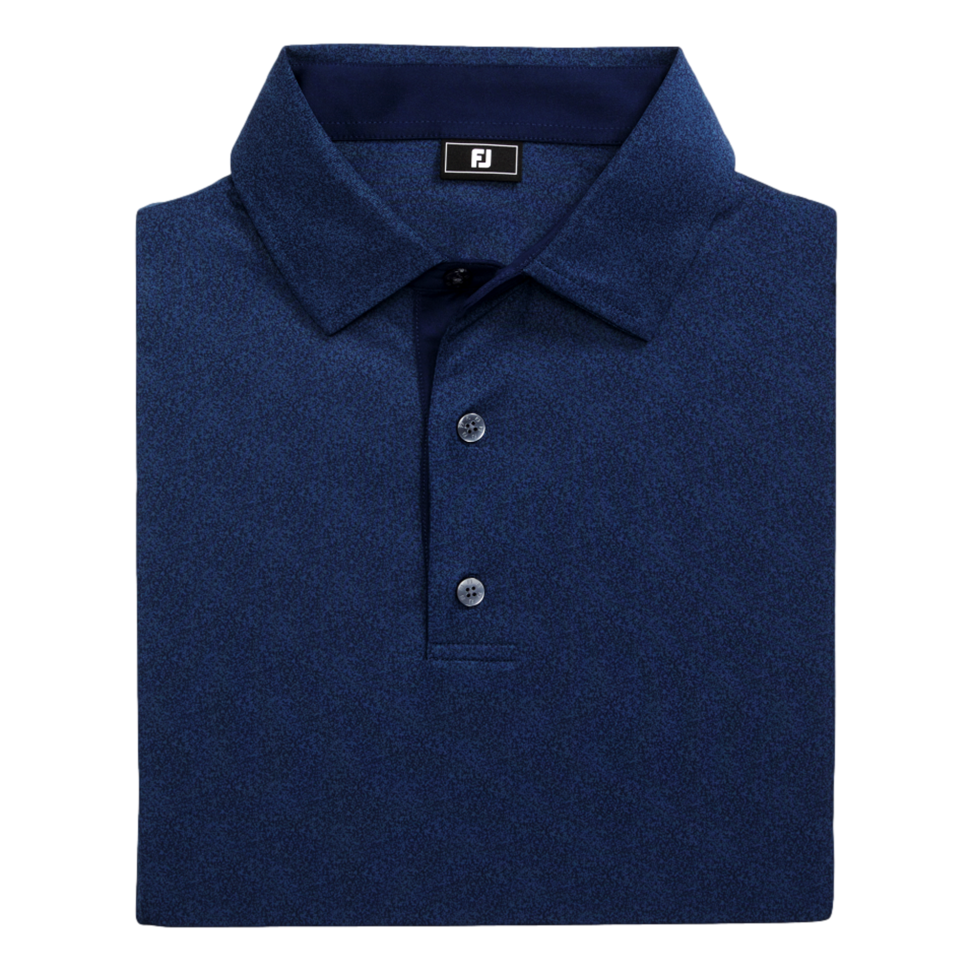 Speckle Print Men's Short Sleeve Golf Polo Shirt