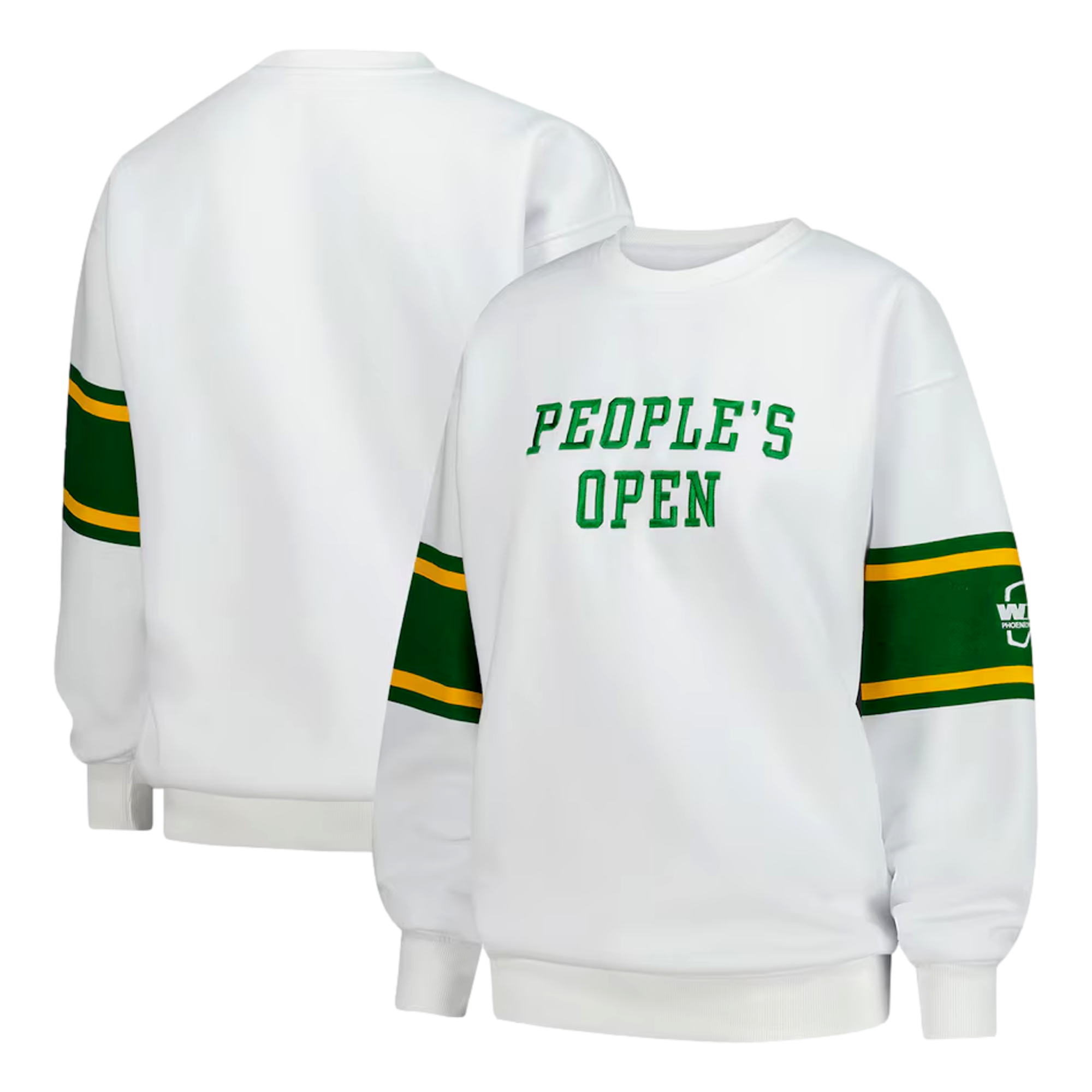 Women's Peoples Open Varsity Crewneck Sweatshirt | PGA TOUR Superstore