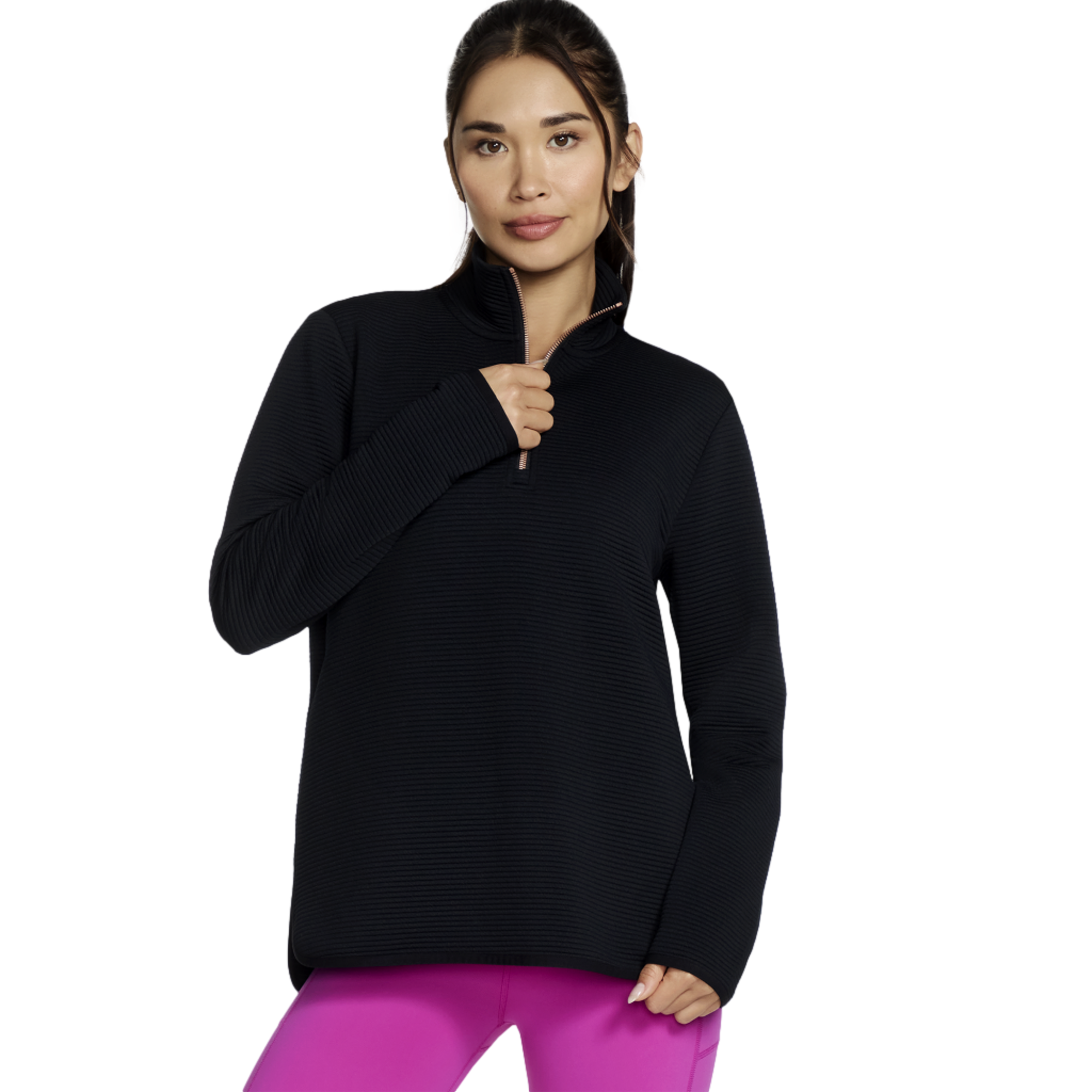 Soft Knit Ottoman Women's Golf Quarter Zip