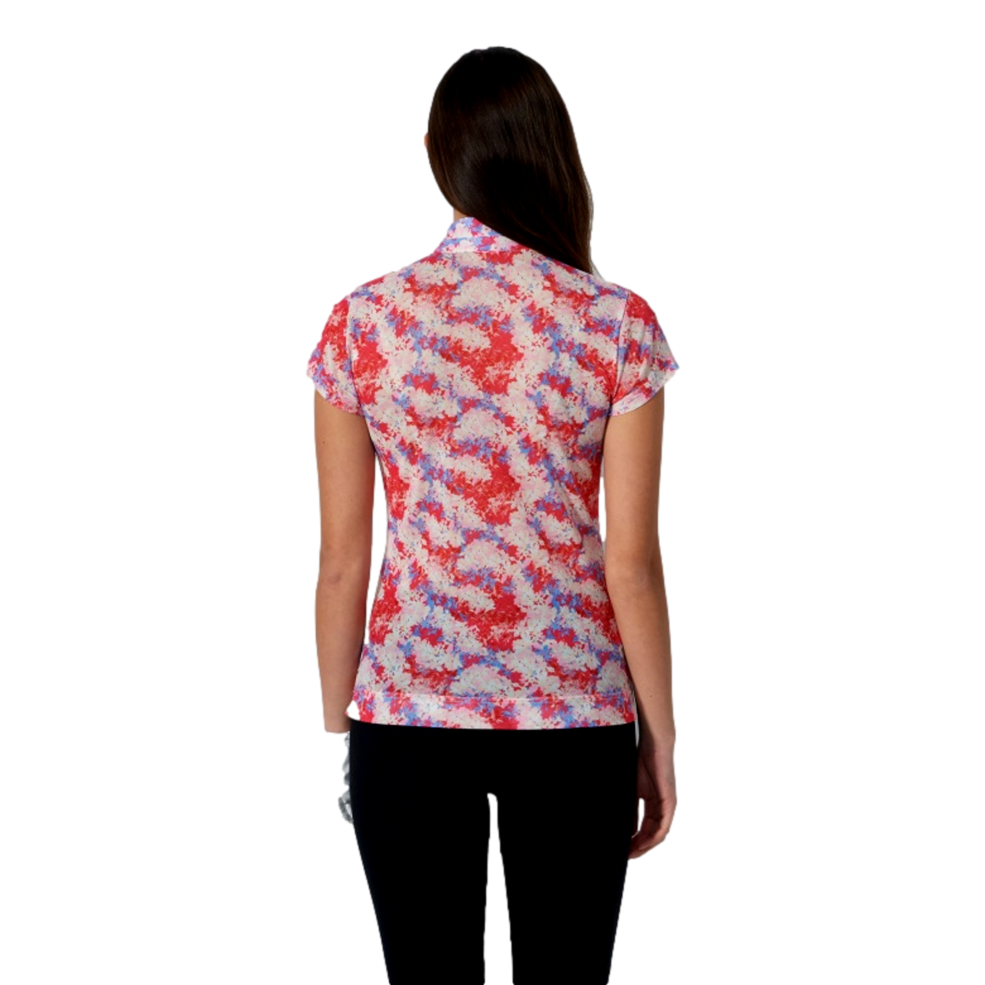 Breeze Mesh Cap S Polo Women's Short Sleeve Golf Polo Shirt