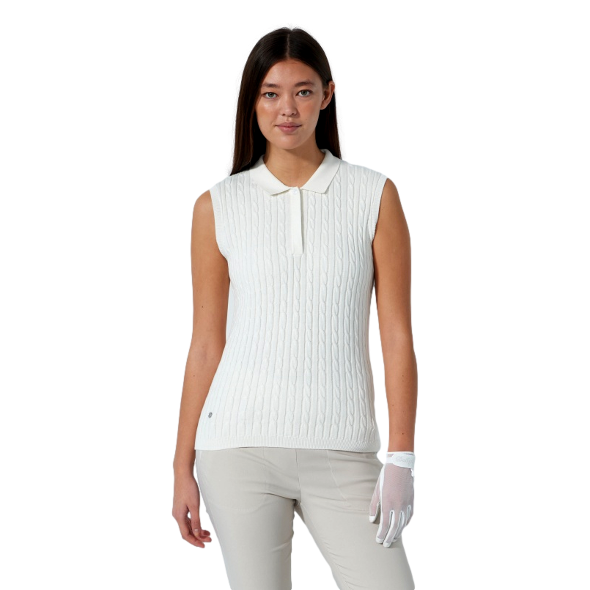 Madelene Women's Sleeveless Golf Polo Shirt