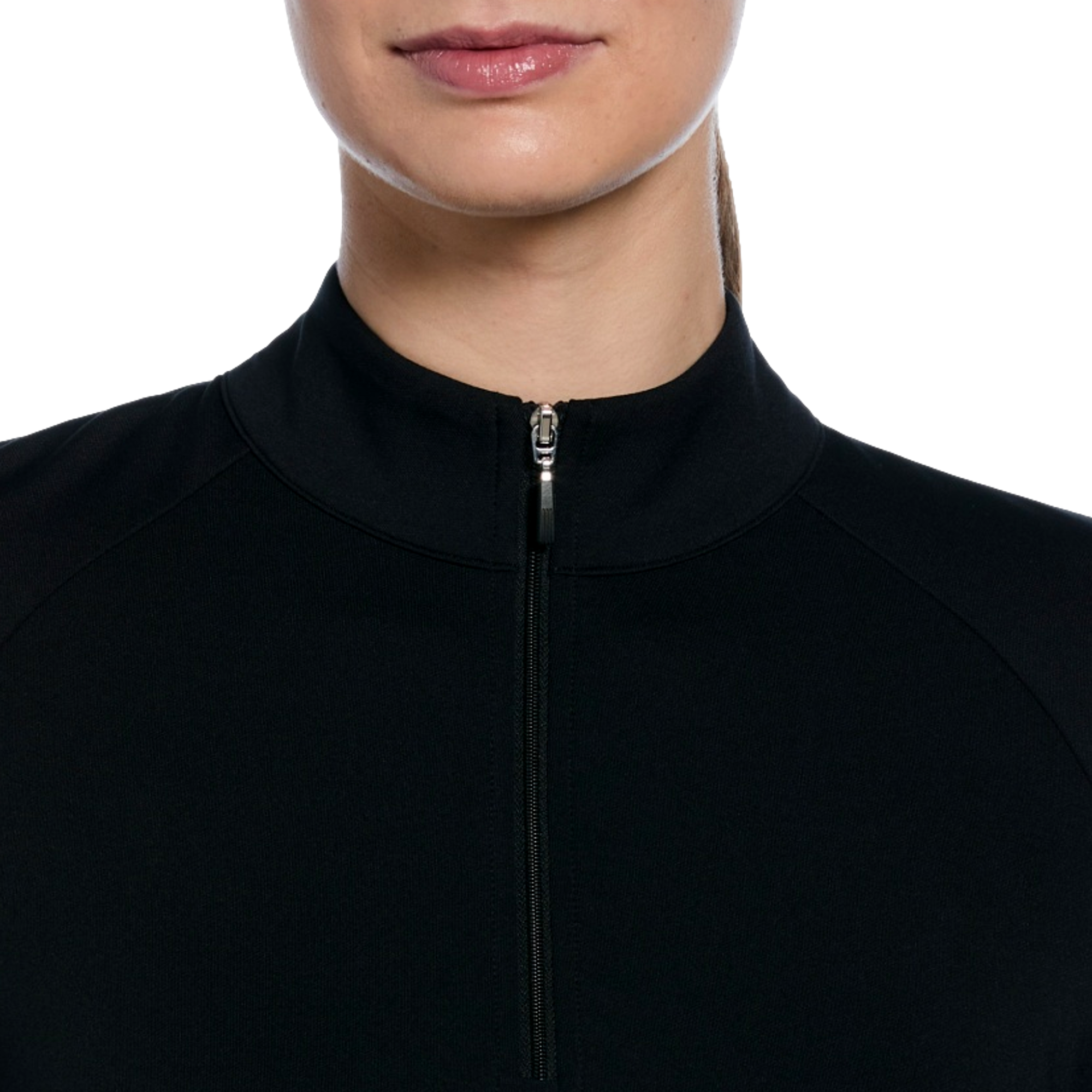 Solid Women's Golf Quarter Zip