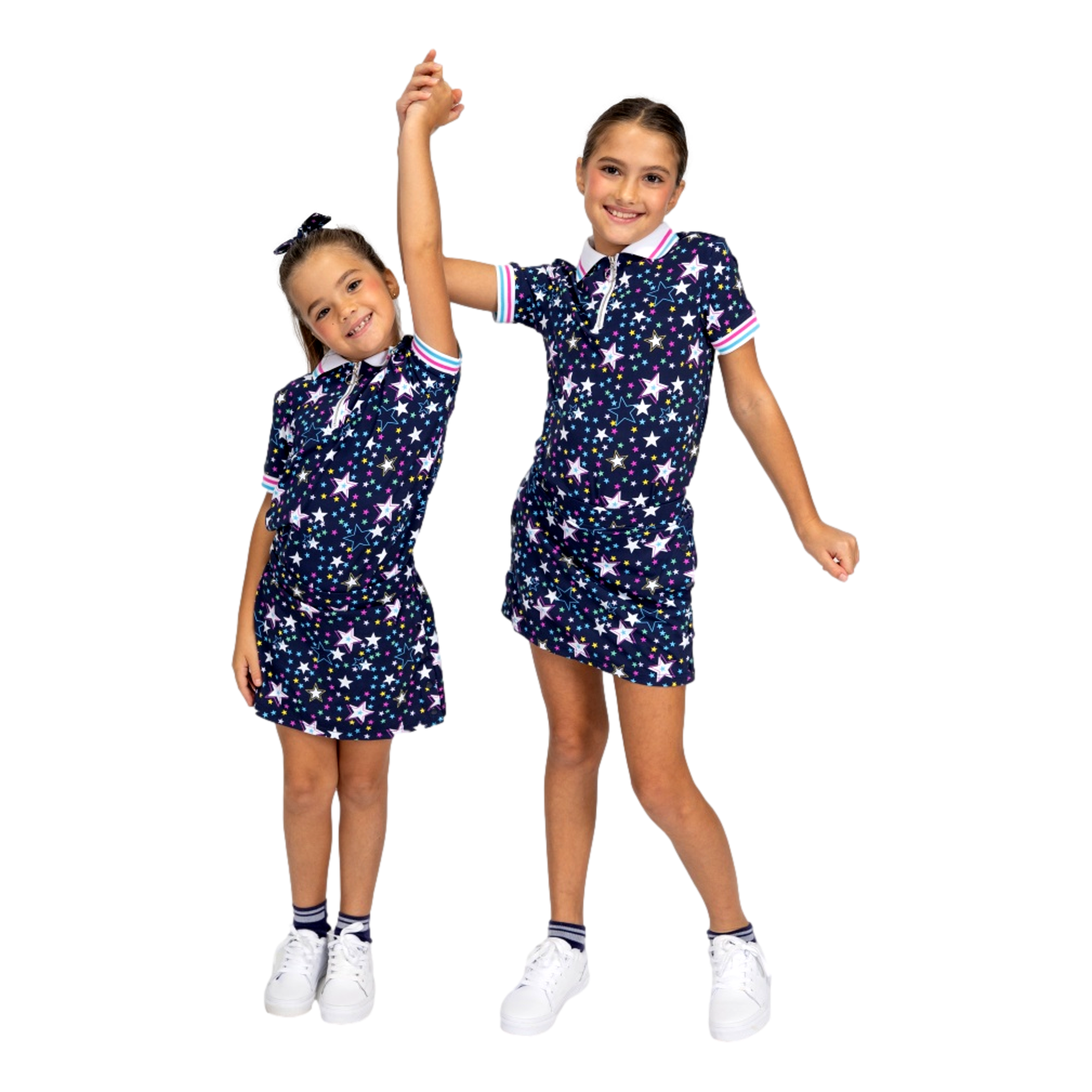 Girls Rockstar Short Sleeve Polo