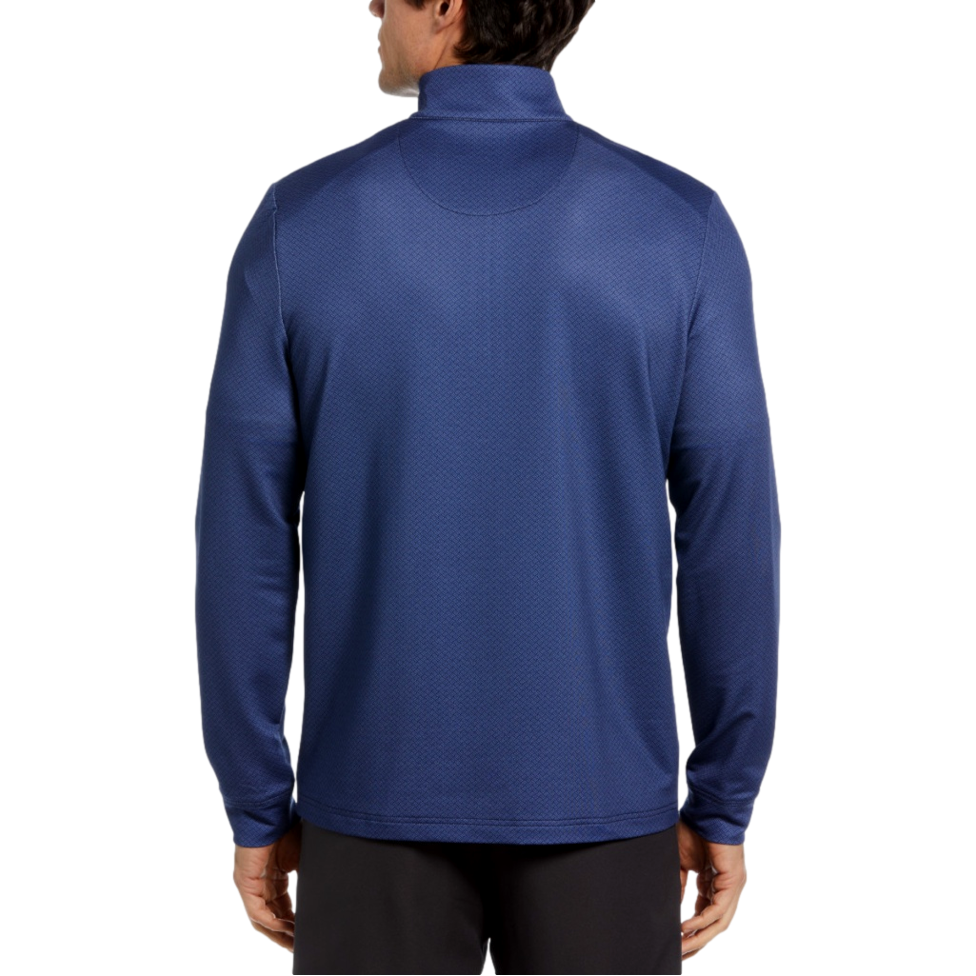 Mini Geo Print Men's Golf Quarter Zip