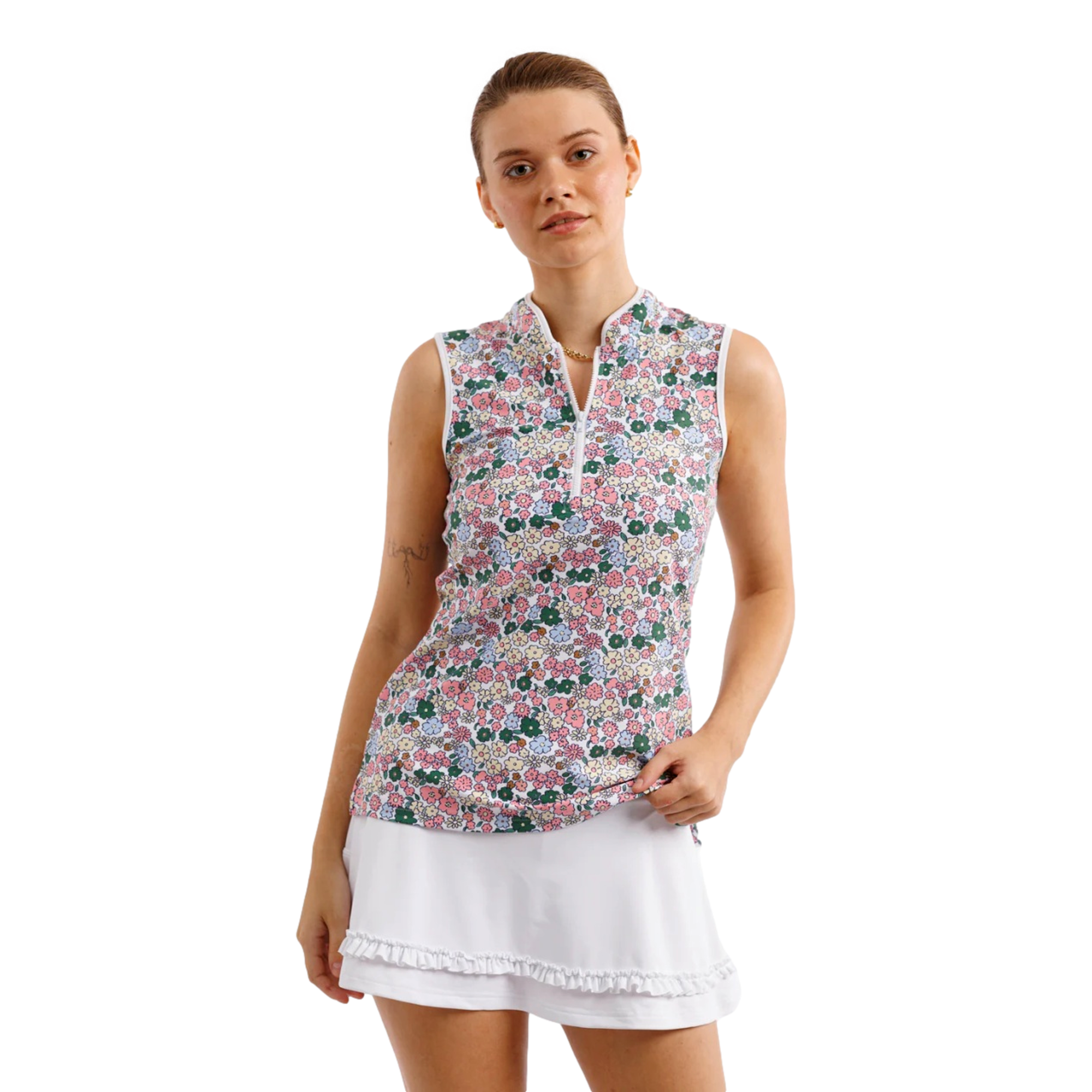 Kennedy Sleeveless Polo