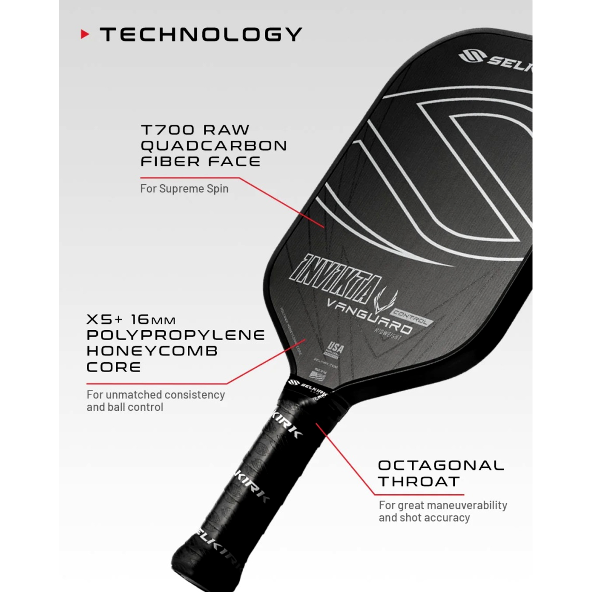 Vanguard Control Epic Raw Carbon MW