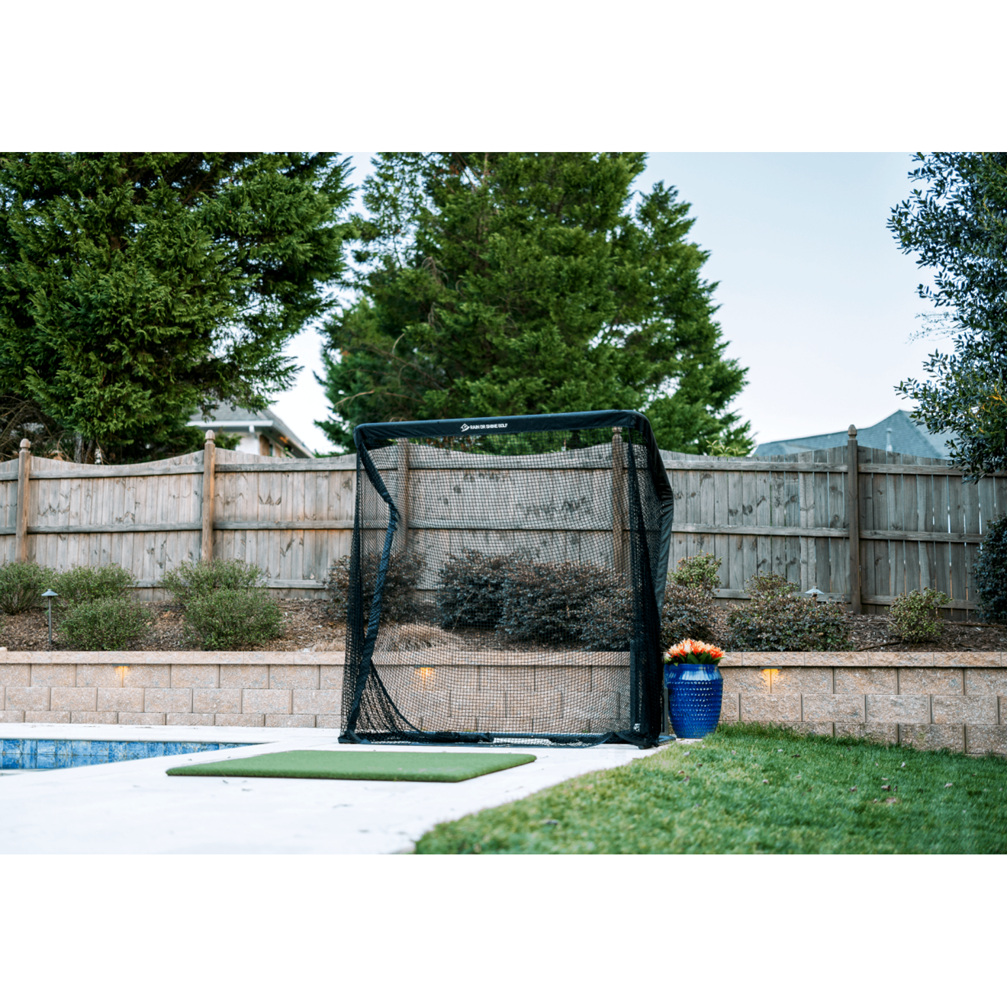 SwingNet Pro & SwingTurf 4' x 4' Bundle