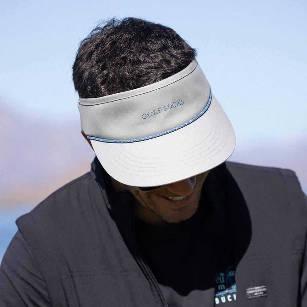 Weekend Agenda Men's Golf Visor