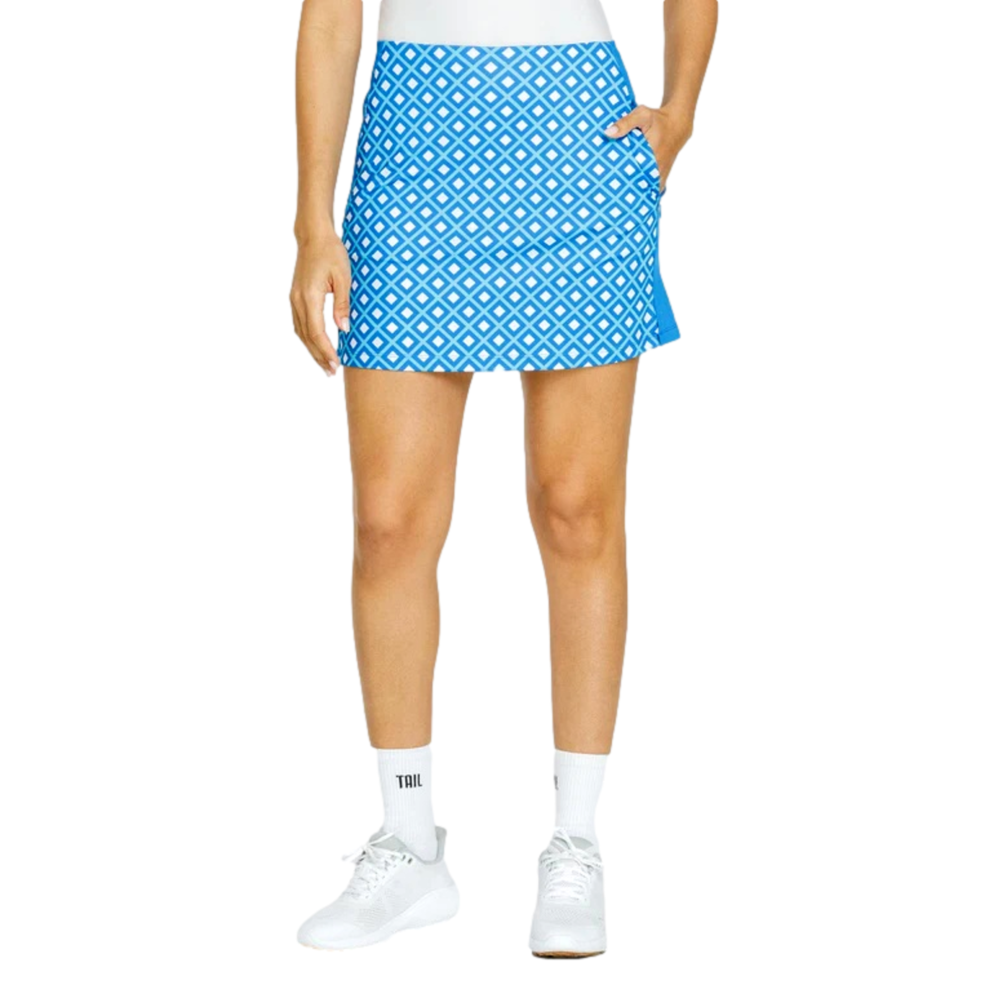 Cam 17" Print Pull-On Skort