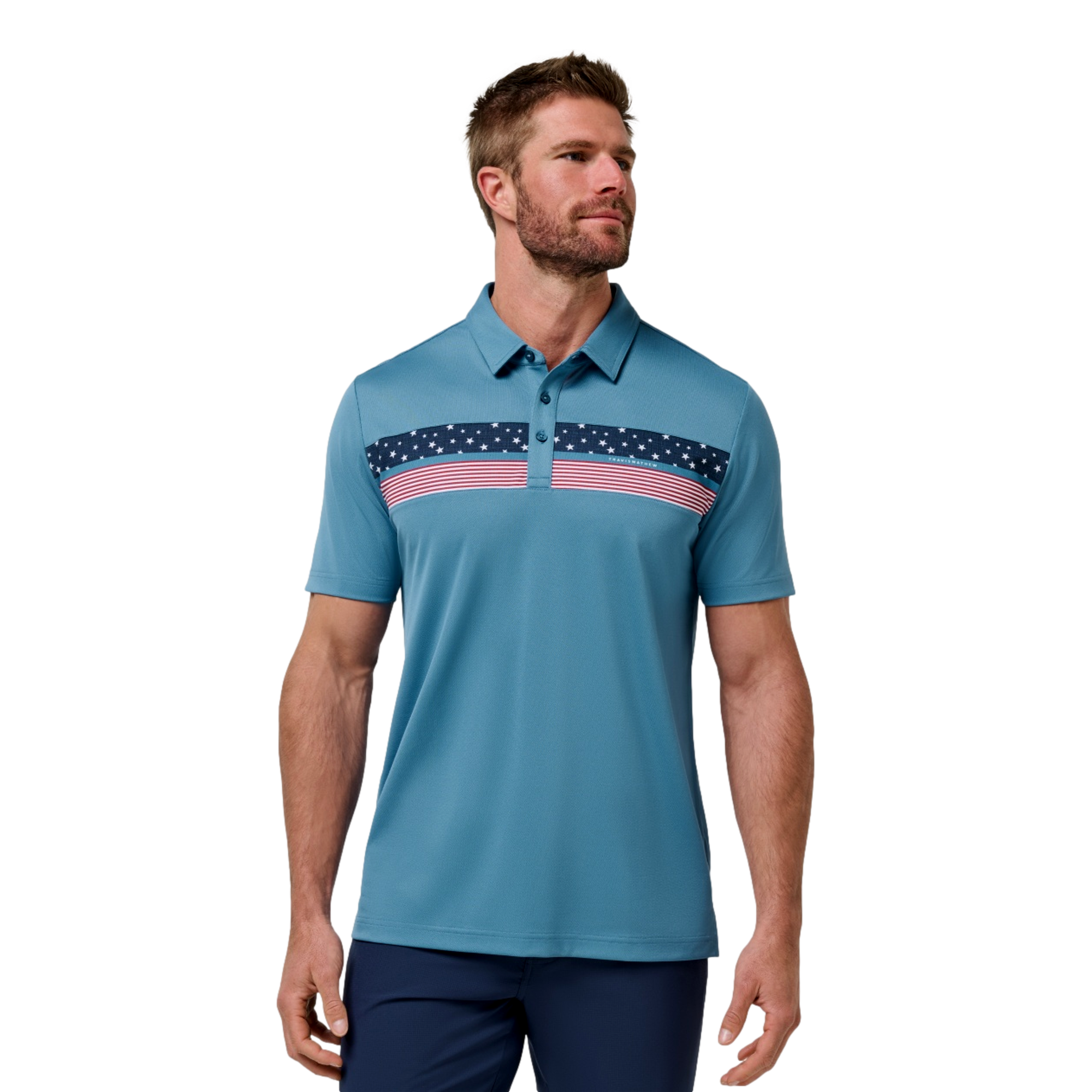 Good Good Patriot Men's Golf Polo Shirt