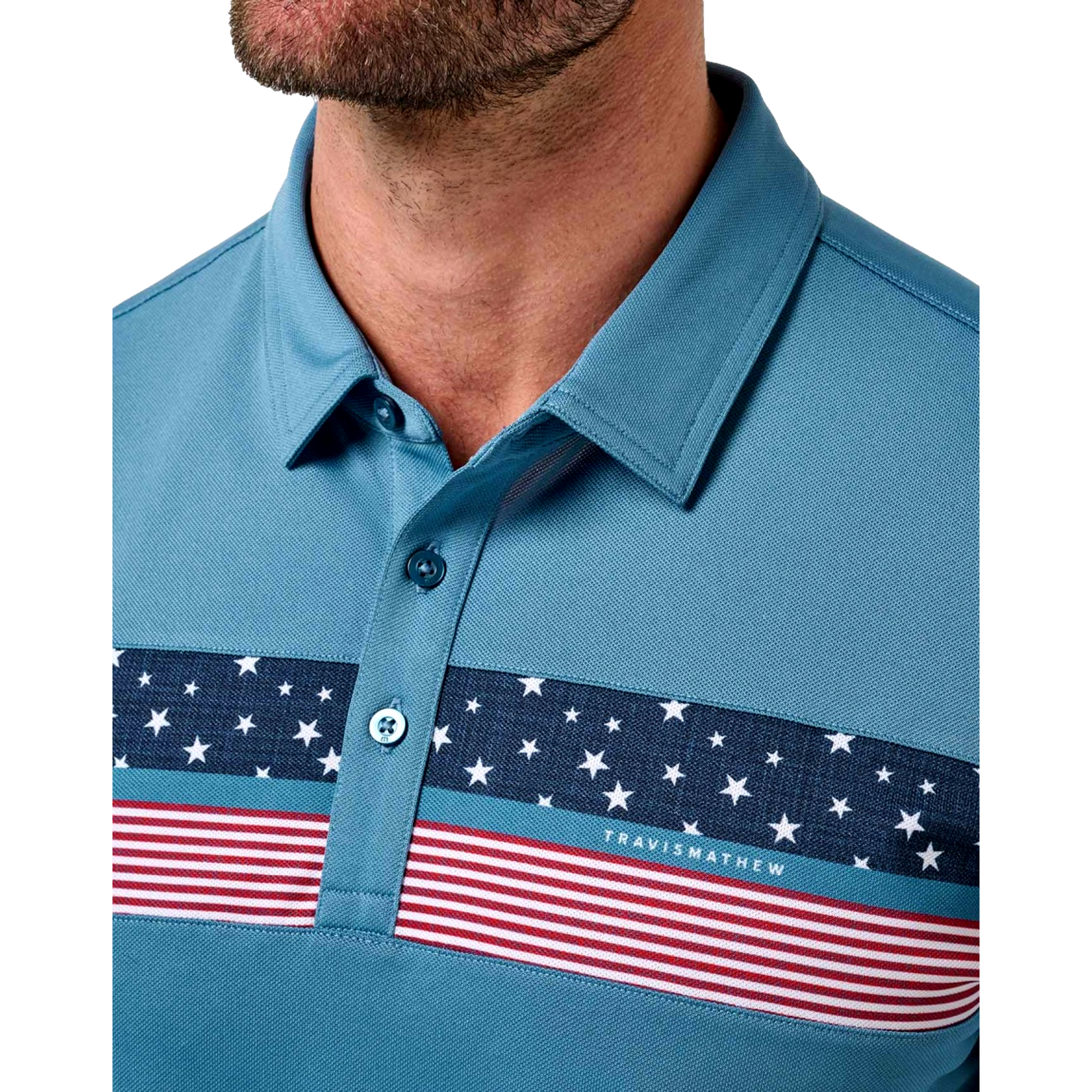 Good Good Patriot Men's Golf Polo Shirt