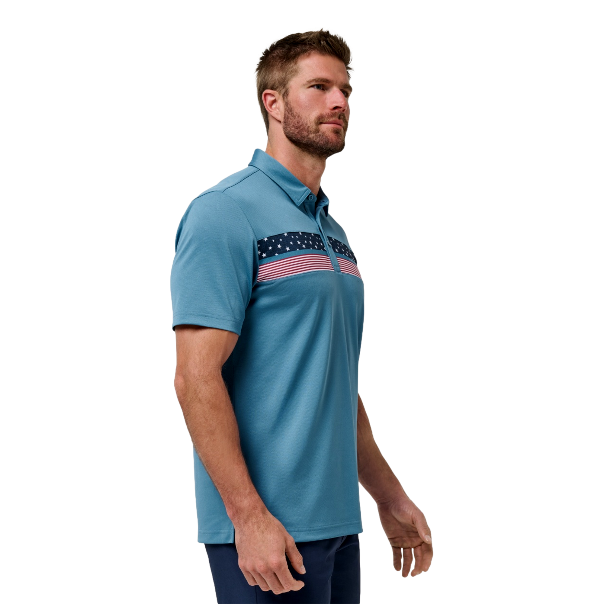 Good Good Patriot Men's Golf Polo Shirt