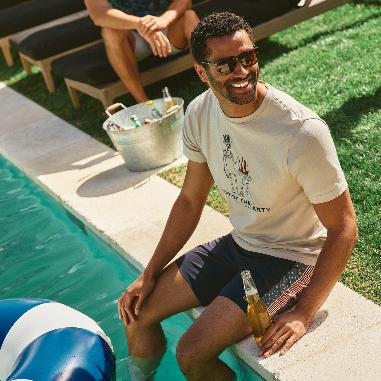 Grill & Thrill Men's Golf T-Shirt