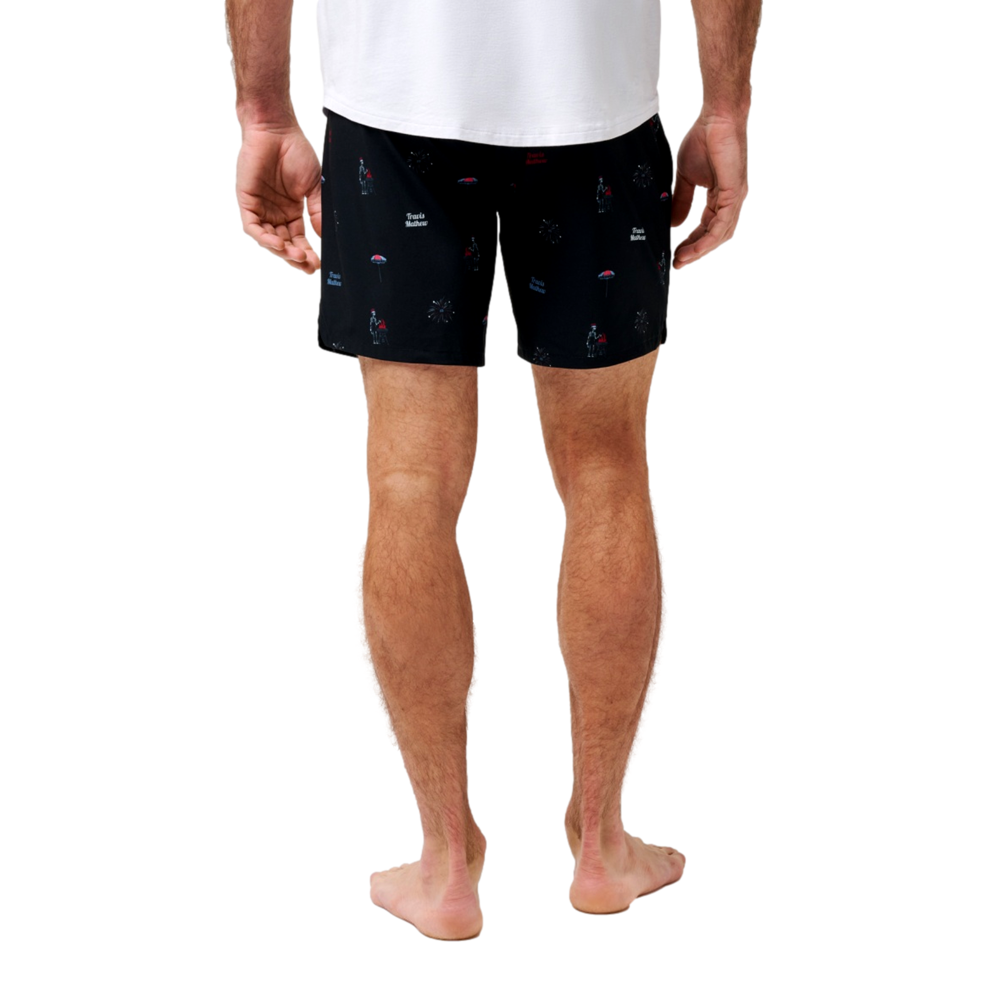 Red White and Booyah Men's Golf Short
