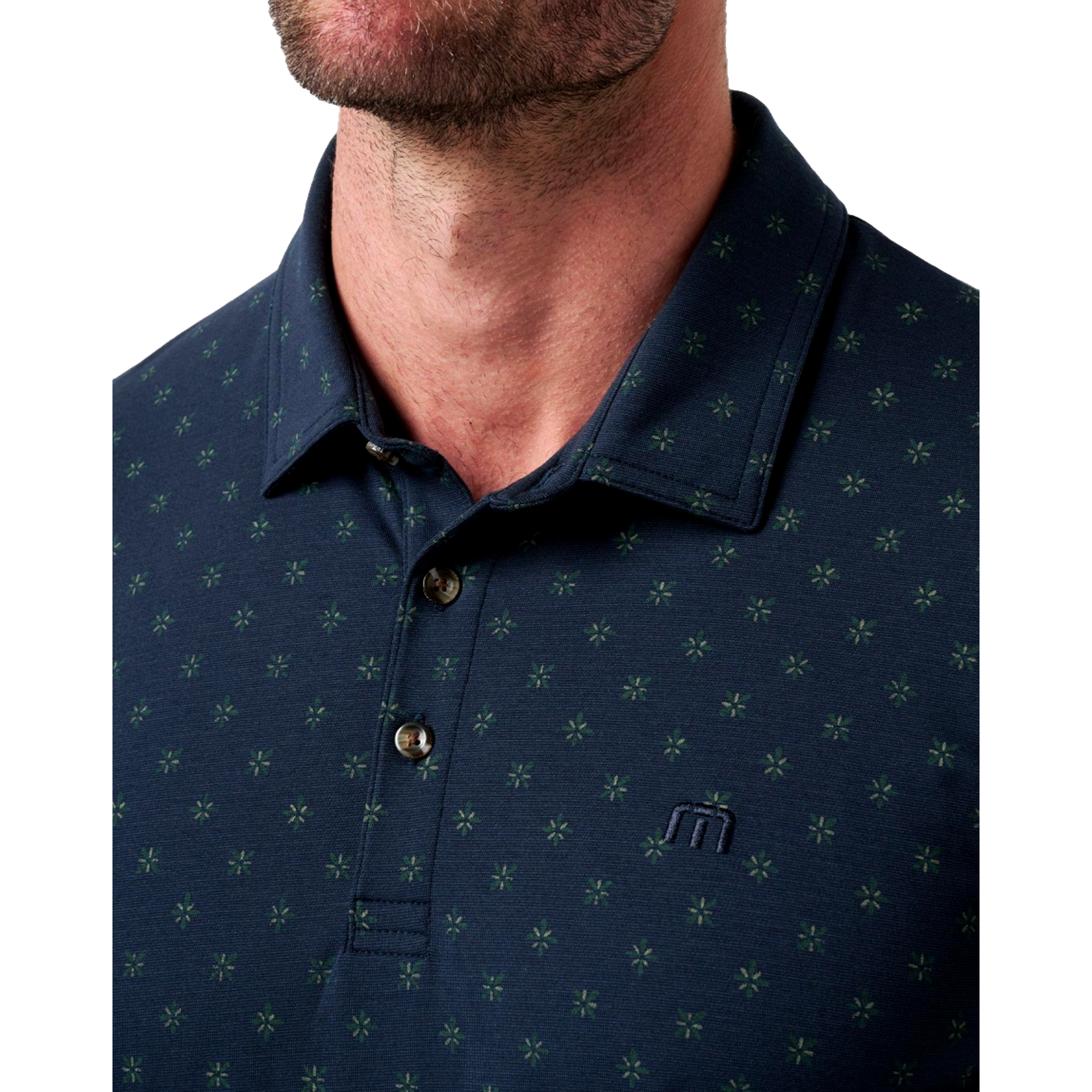 Line Of Play Men's Short Sleeve Golf Polo Shirt