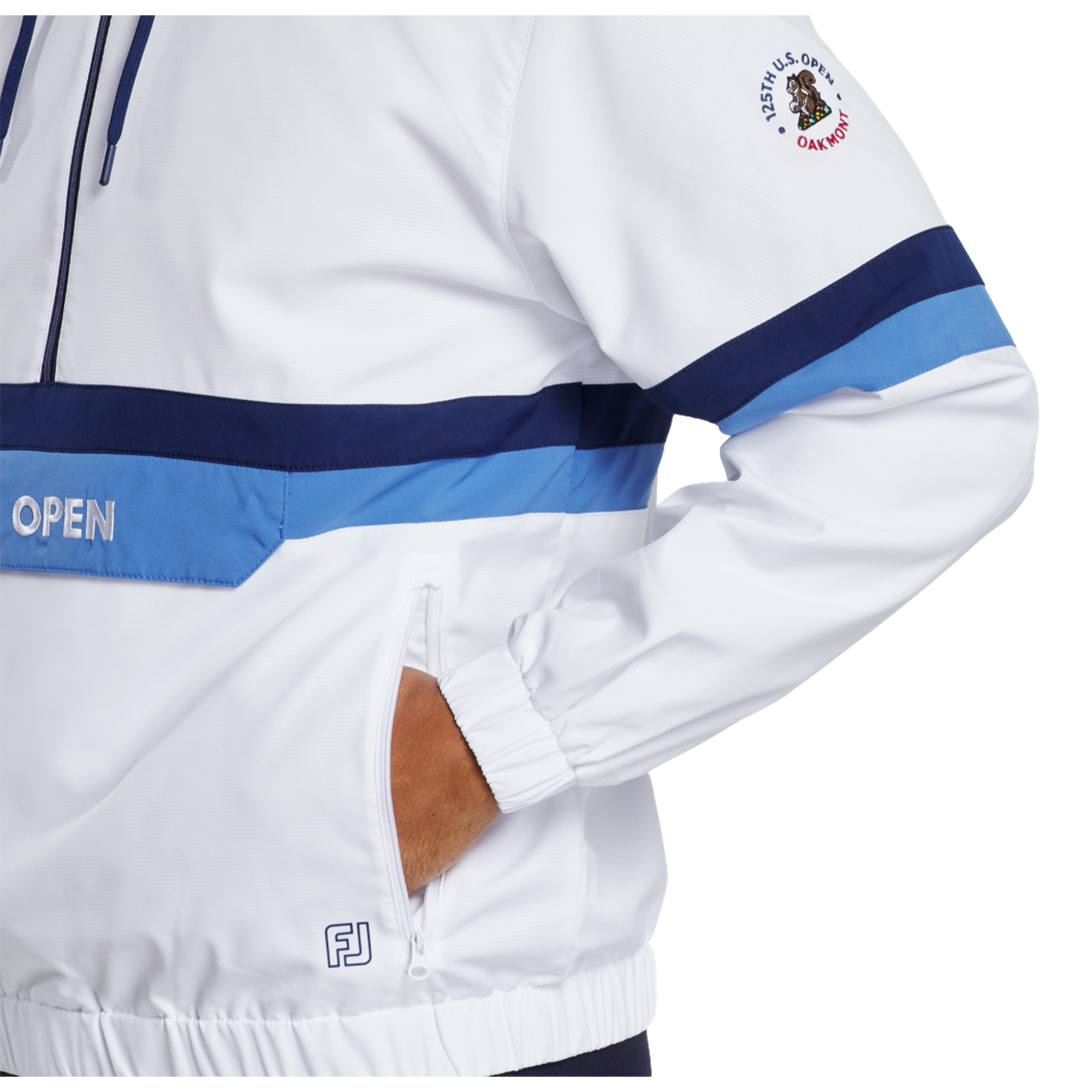 Windbreaker Quarter Zip Hoodie