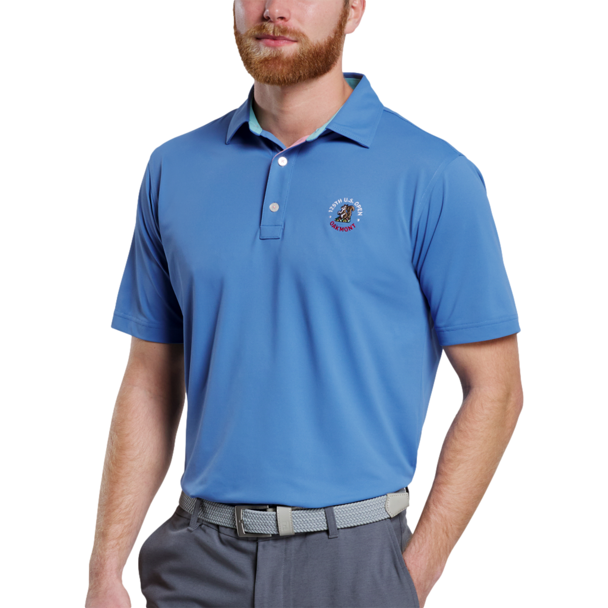 America's Major Solid Pique Polo Shirt