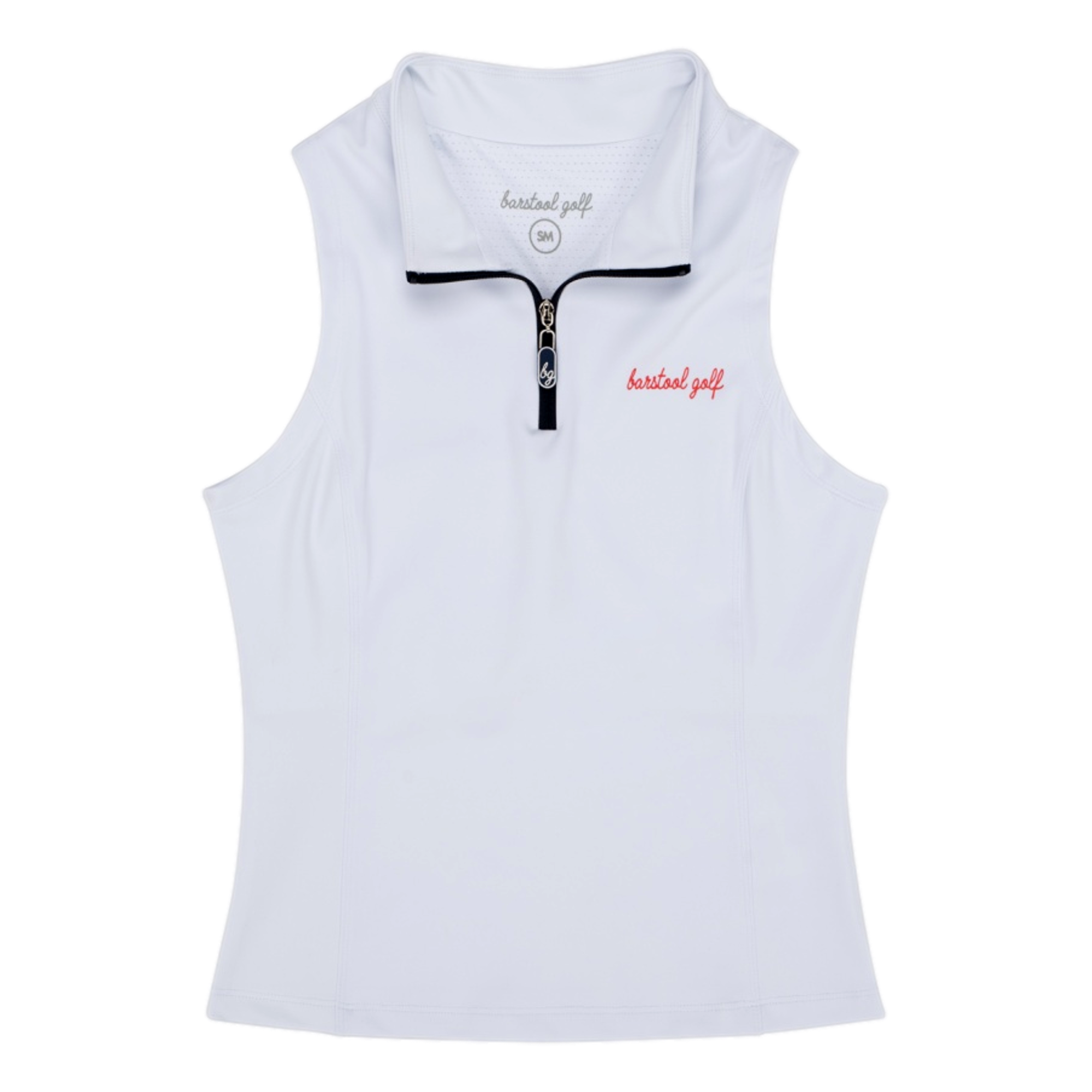 Quarter Zip Women's Sleeveless Golf Shirt