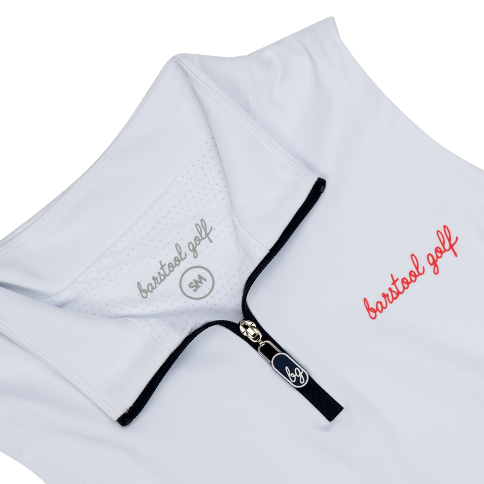 Quarter Zip Women's Sleeveless Golf Shirt