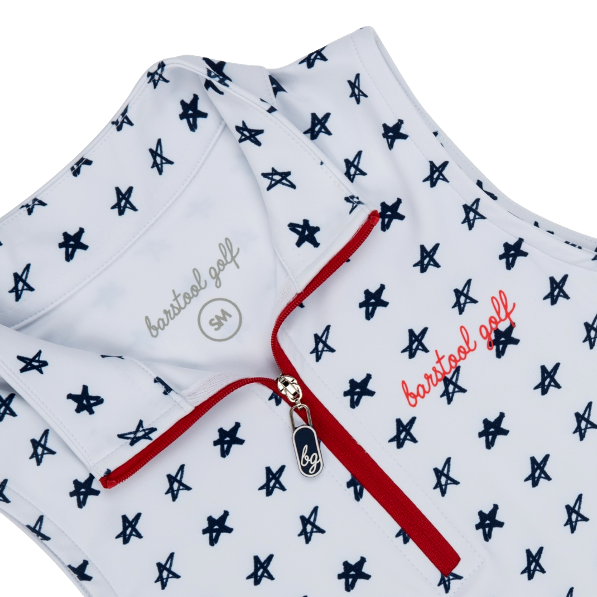 Printed Quarter Zip Women's Sleeveless Golf Dress