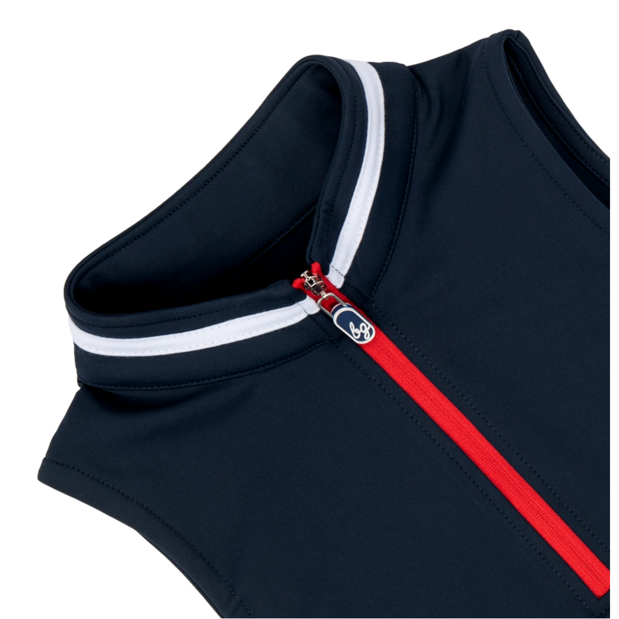 Quarter Zip Sleeveless Dress