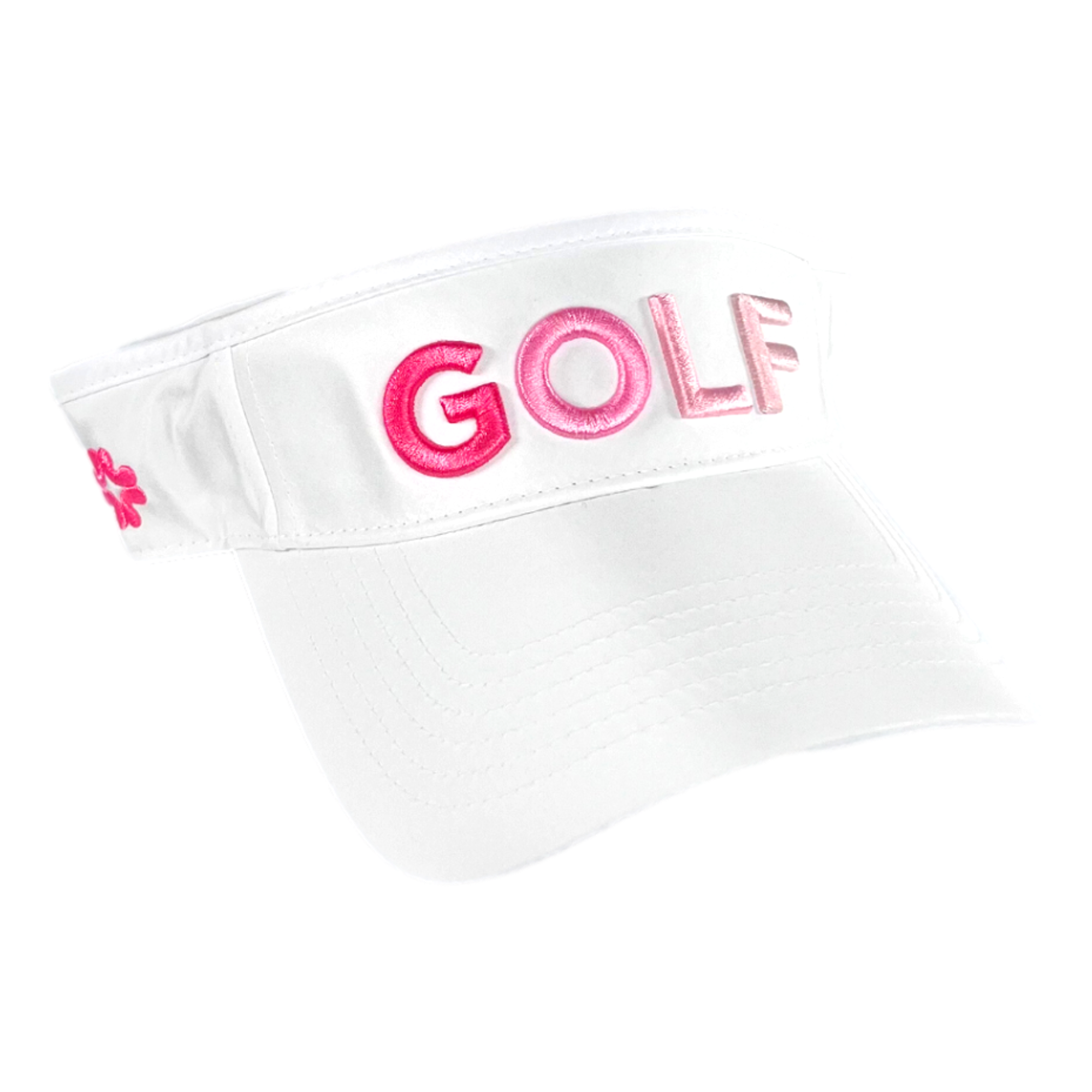 Women's Golf Puff Embroidered Visor