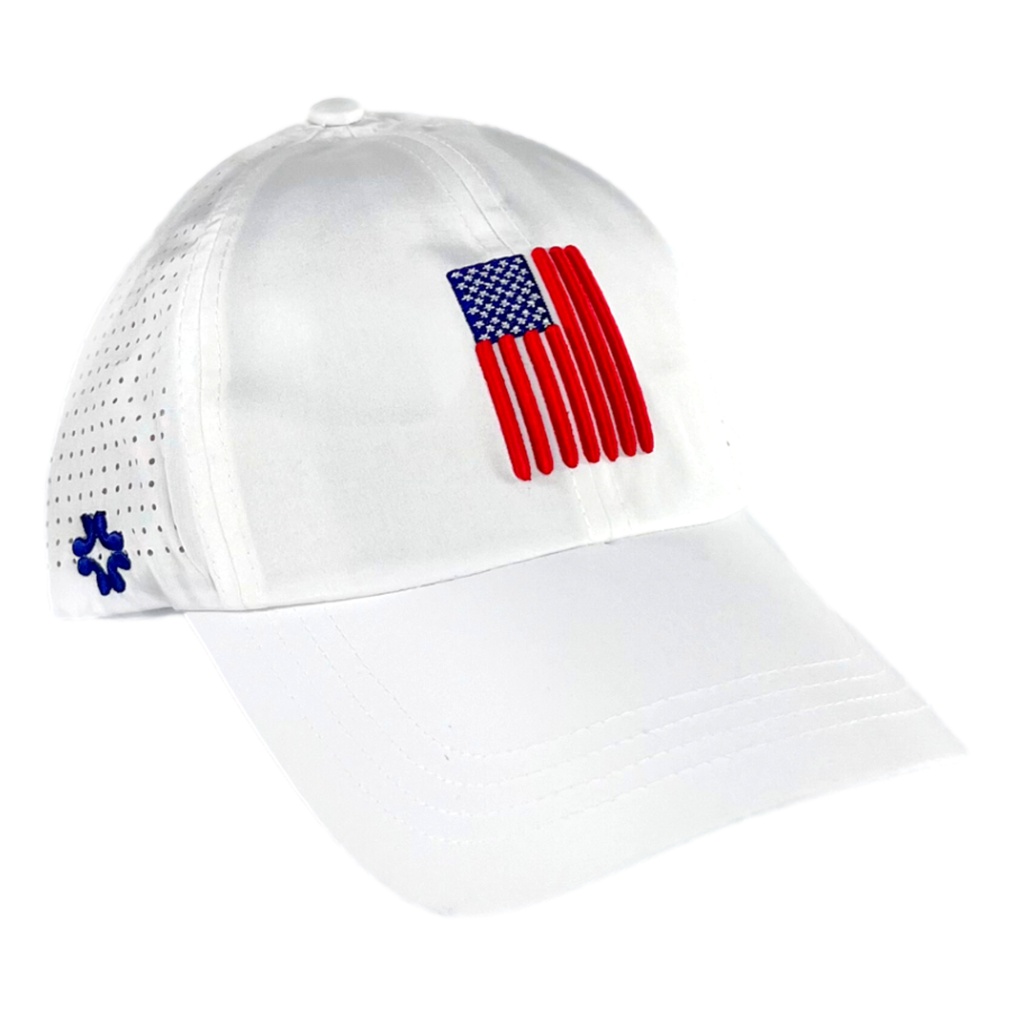 Women's Sun Goddess USA Flag Puff Hat
