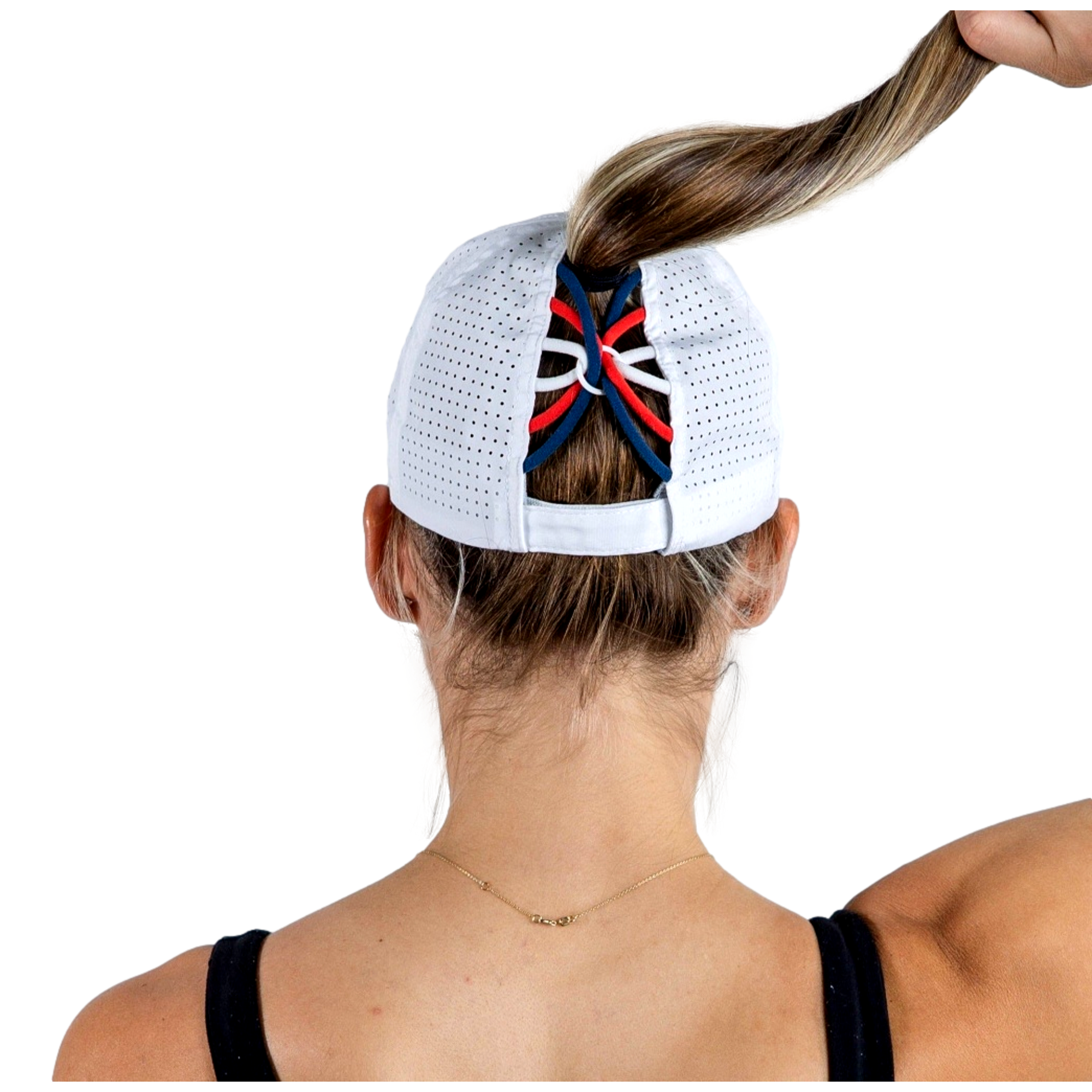 SP25: Sun Goddess USA Flag Puff Hat